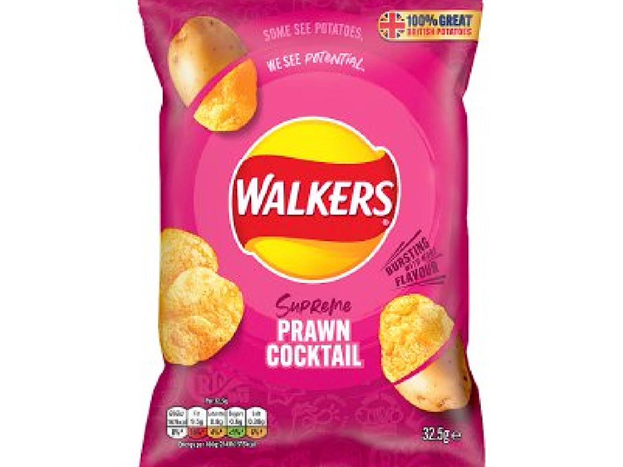 Walkers prawn cocktail