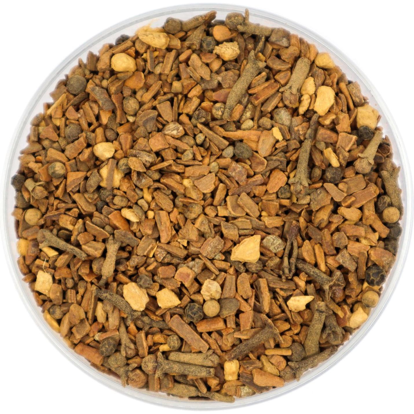 Ayurveda Chai Bio - Losse Thee - Pittige, kruidige thee - 125 gram Amberpot 1