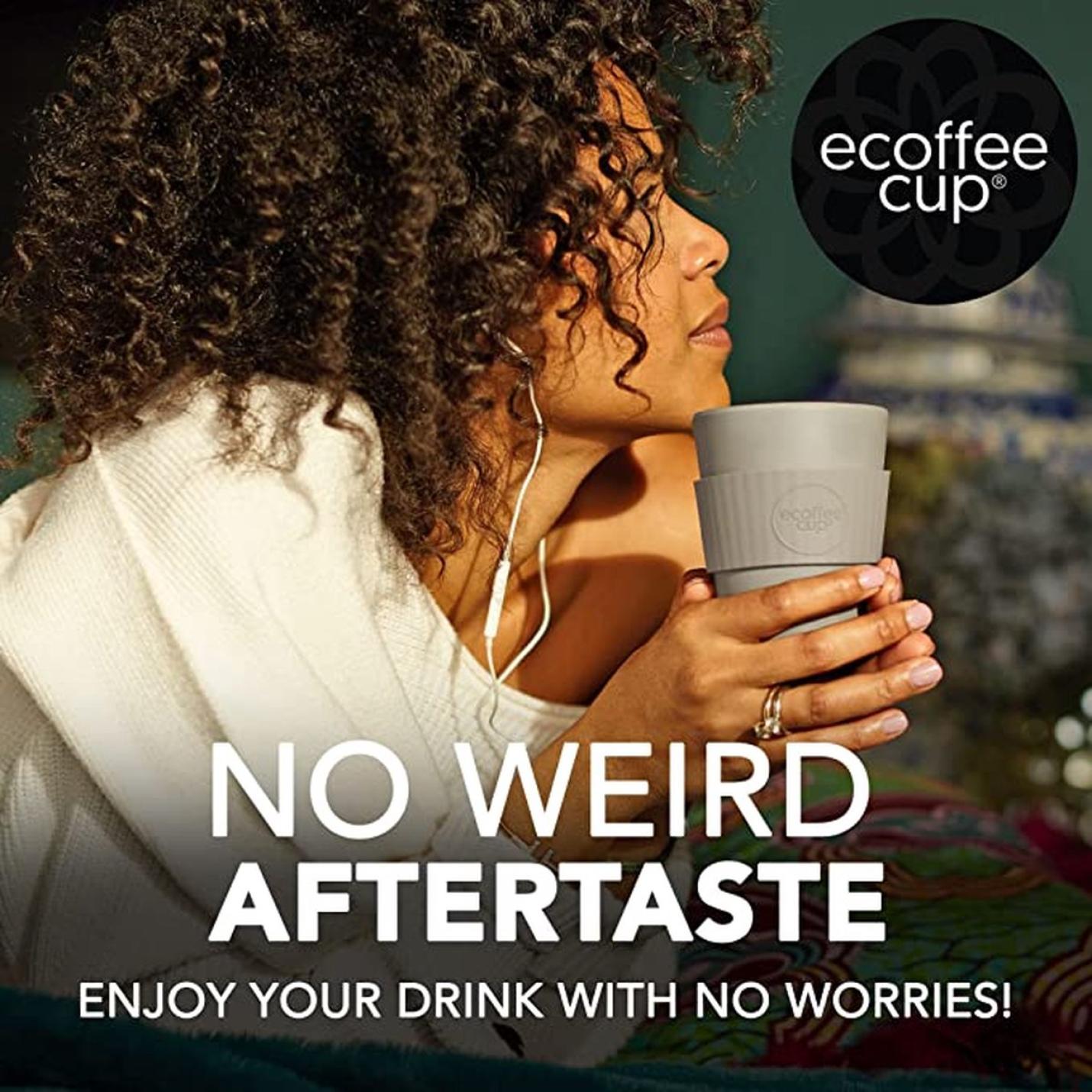Ecoffee cup Kerr & Napier 14oz/400ml - Anti drup - Vegan - Cadeau Mannen - Vaderdag - Verjaardag - Geschenk Vader - Papa kados 2
