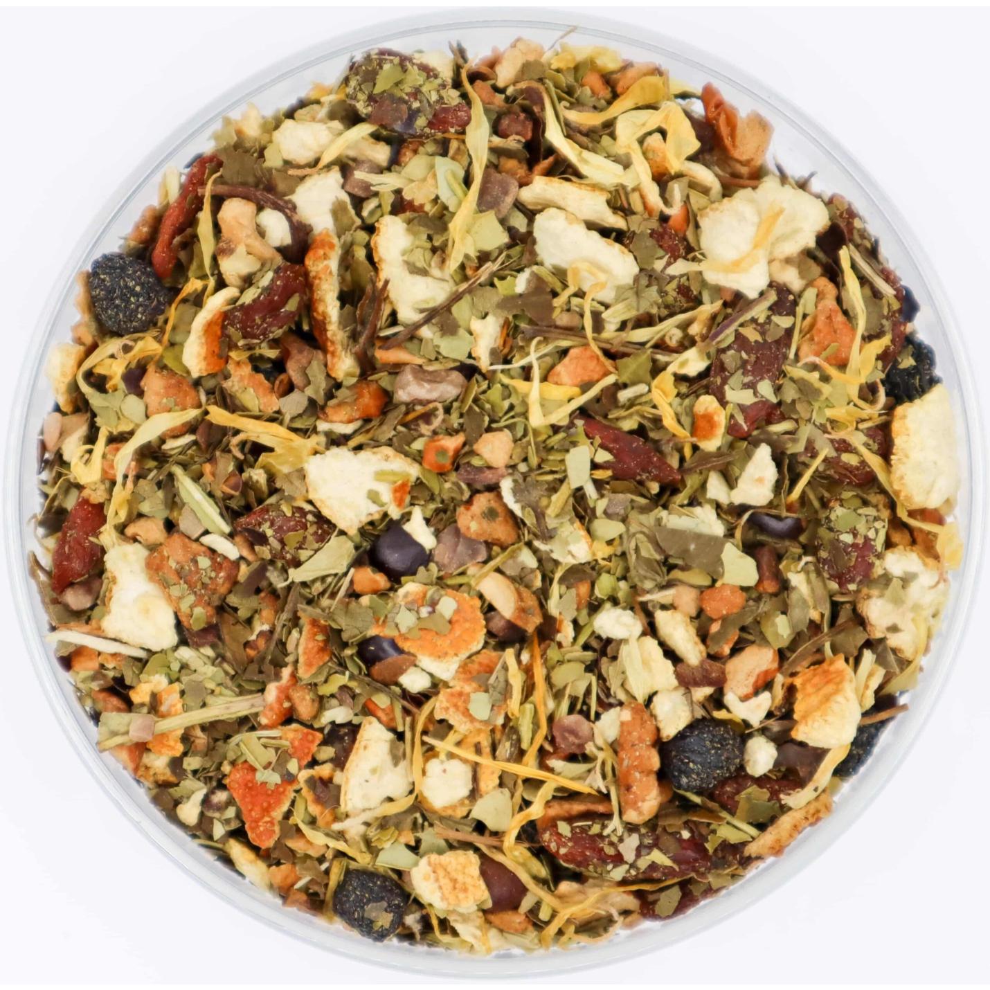 Guarana - Losse Thee - Deze thee is zoetzuur van smaak en een beetje rokerig - 170 gram Amberpot