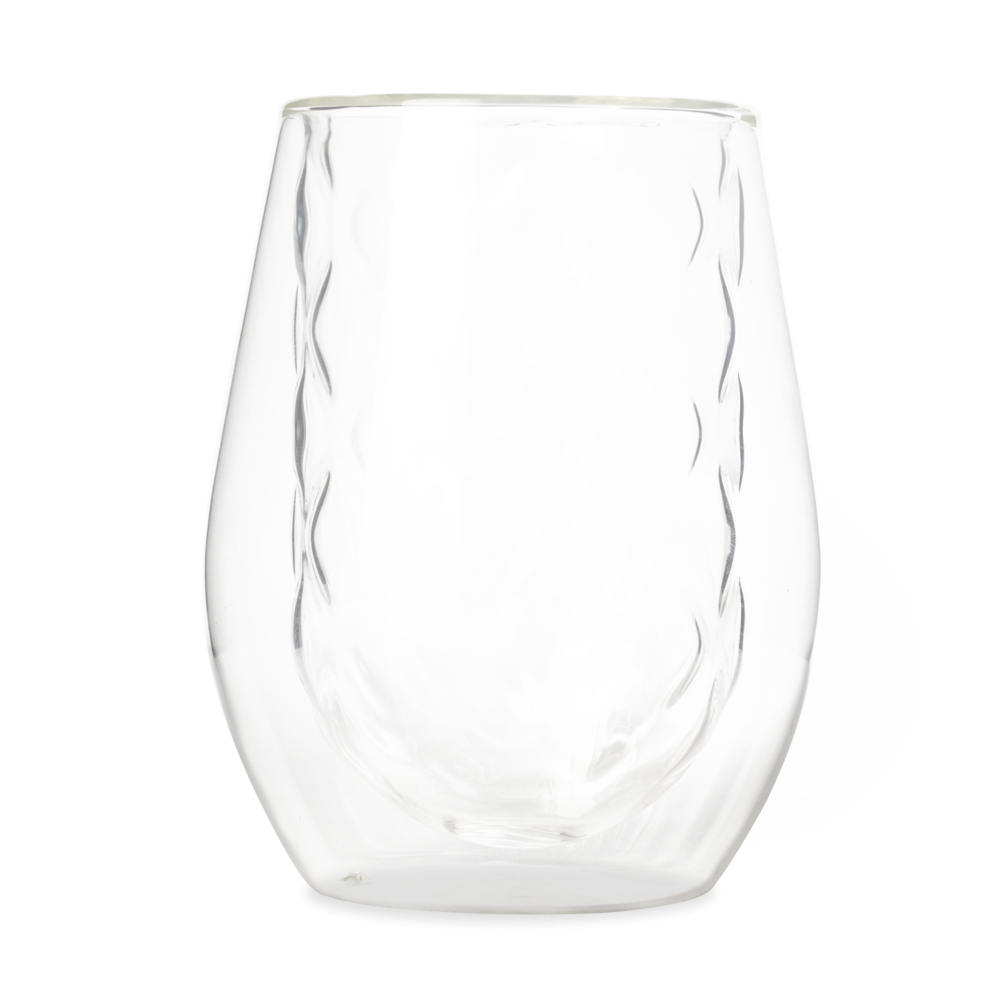 Diamant Dubbelwandig theeglas - Borosilicaatglas -  Cadeau Mannen - Vaderdag - Verjaardag - Geschenk Vader - Papa kados