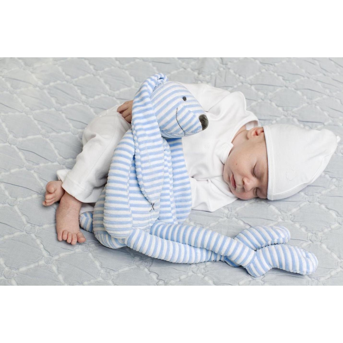Happy Horse Konijn Reece Knuffel 38cm - Blauw - Baby knuffel2