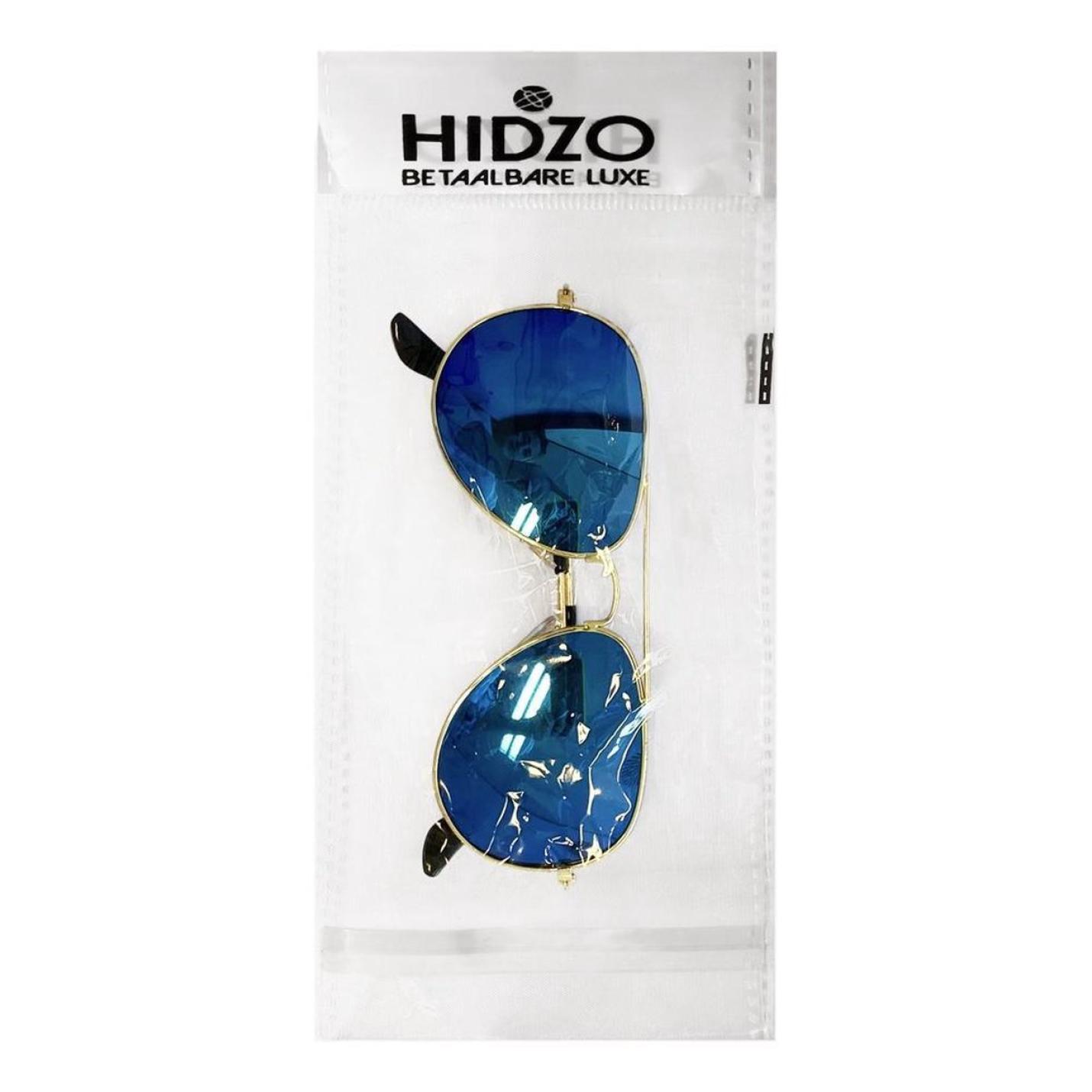 Hidzo Kinder Zonnebril Piloten Brons - UV 400 - In brillenkoker2