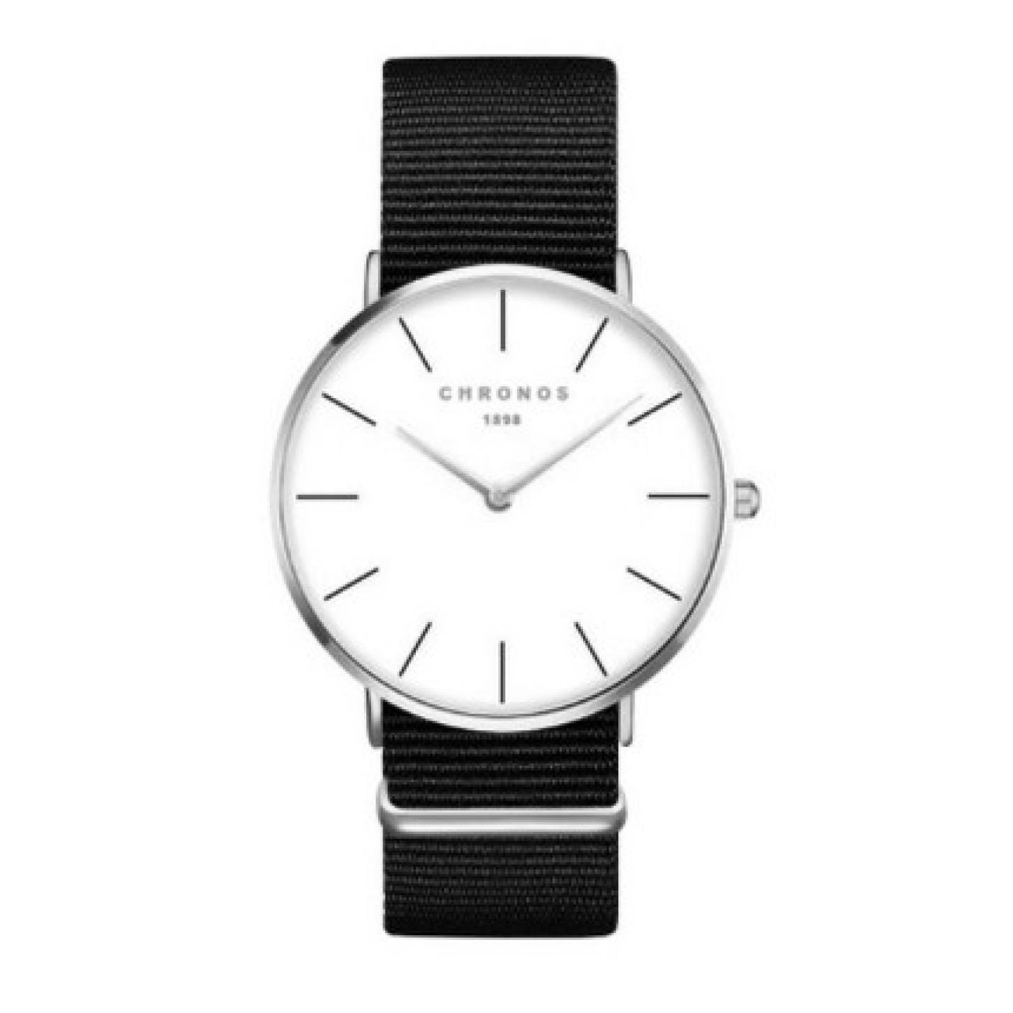 Chronos Horloge - Zwart