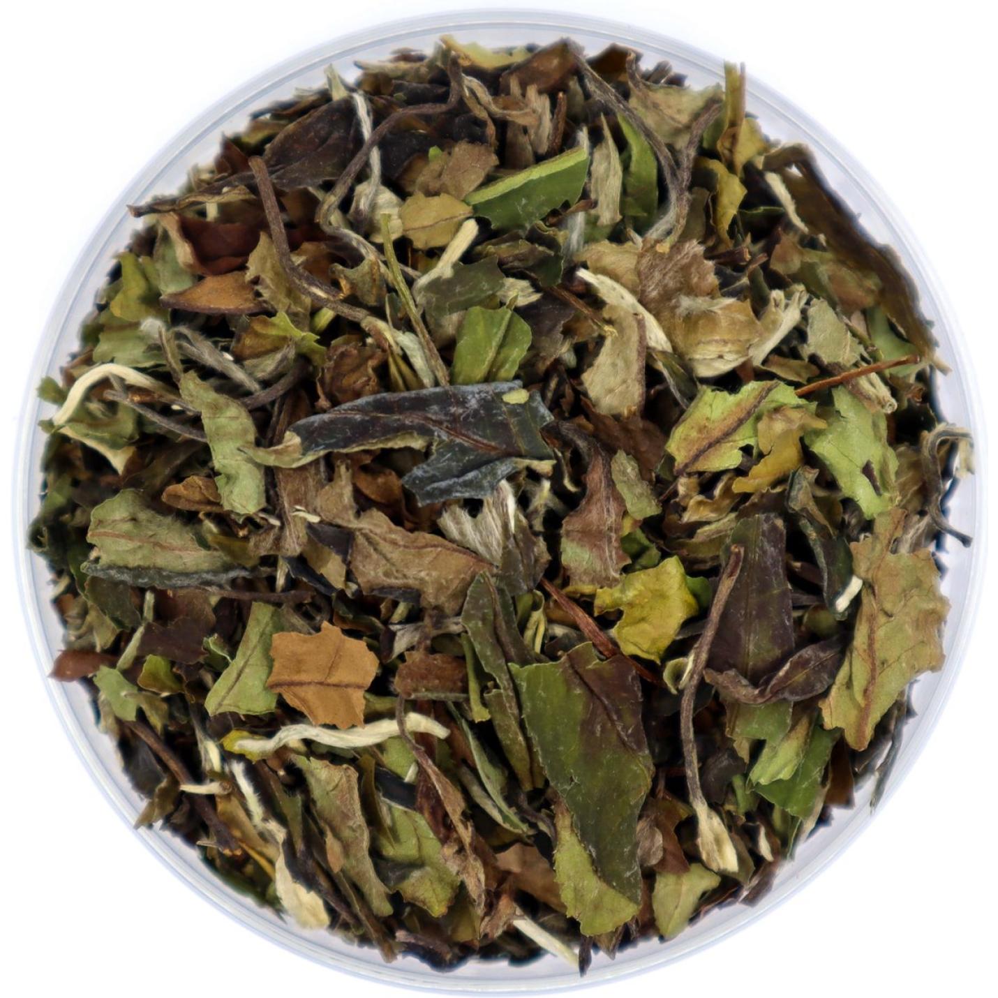 White Leave - Losse Thee - Een witte thee met een zachte, frisse smaak - 20 gram Amberpot 1