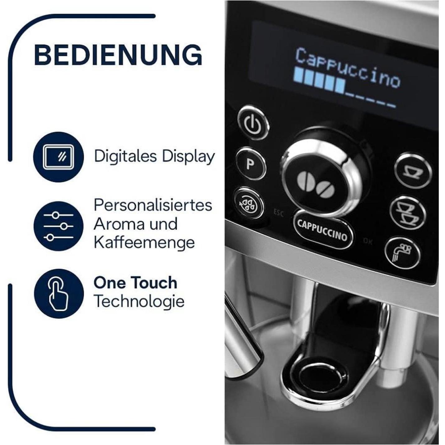 DeLonghi ECAM 23.466.S LatteCrema koffie-espresso apparaat 1