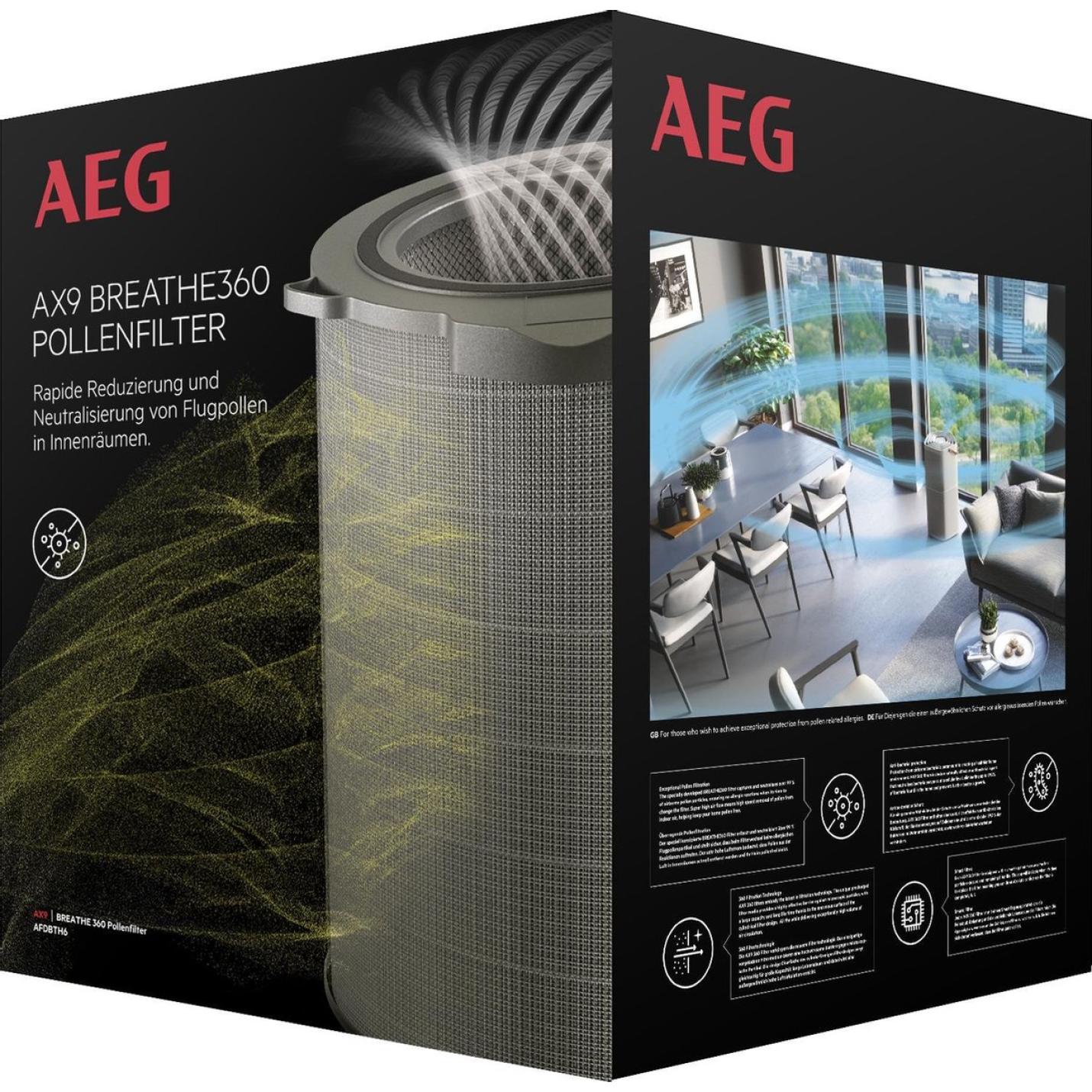 AEG AFDBTH6 AX9 Breathe 360 pollen filter   Filter voor luchtbehandeling 1