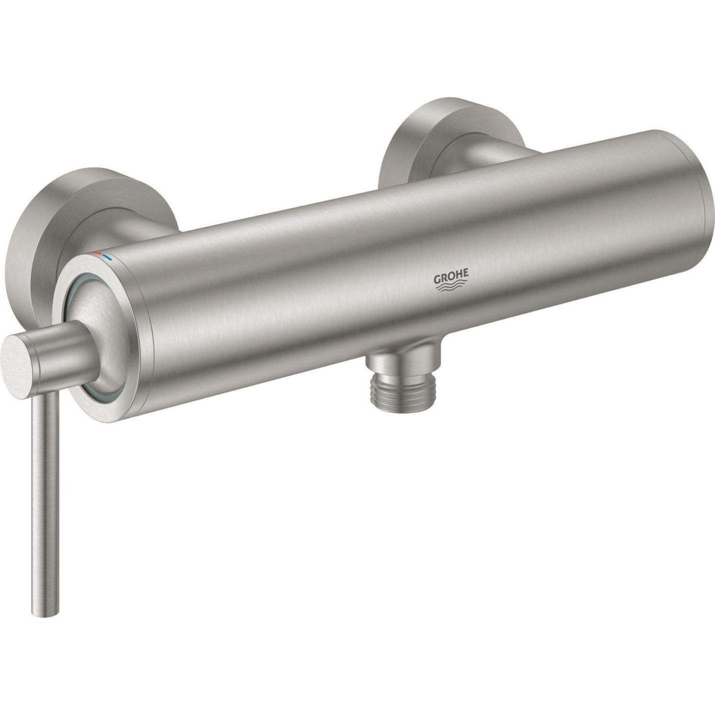 kan zijn Werkwijze Zeeziekte GROHE Atrio Douchekraan - Mengkraan - 15 cm hartafstand - RVS (supersteel)  Retail XL | Webshoplocatie.nl