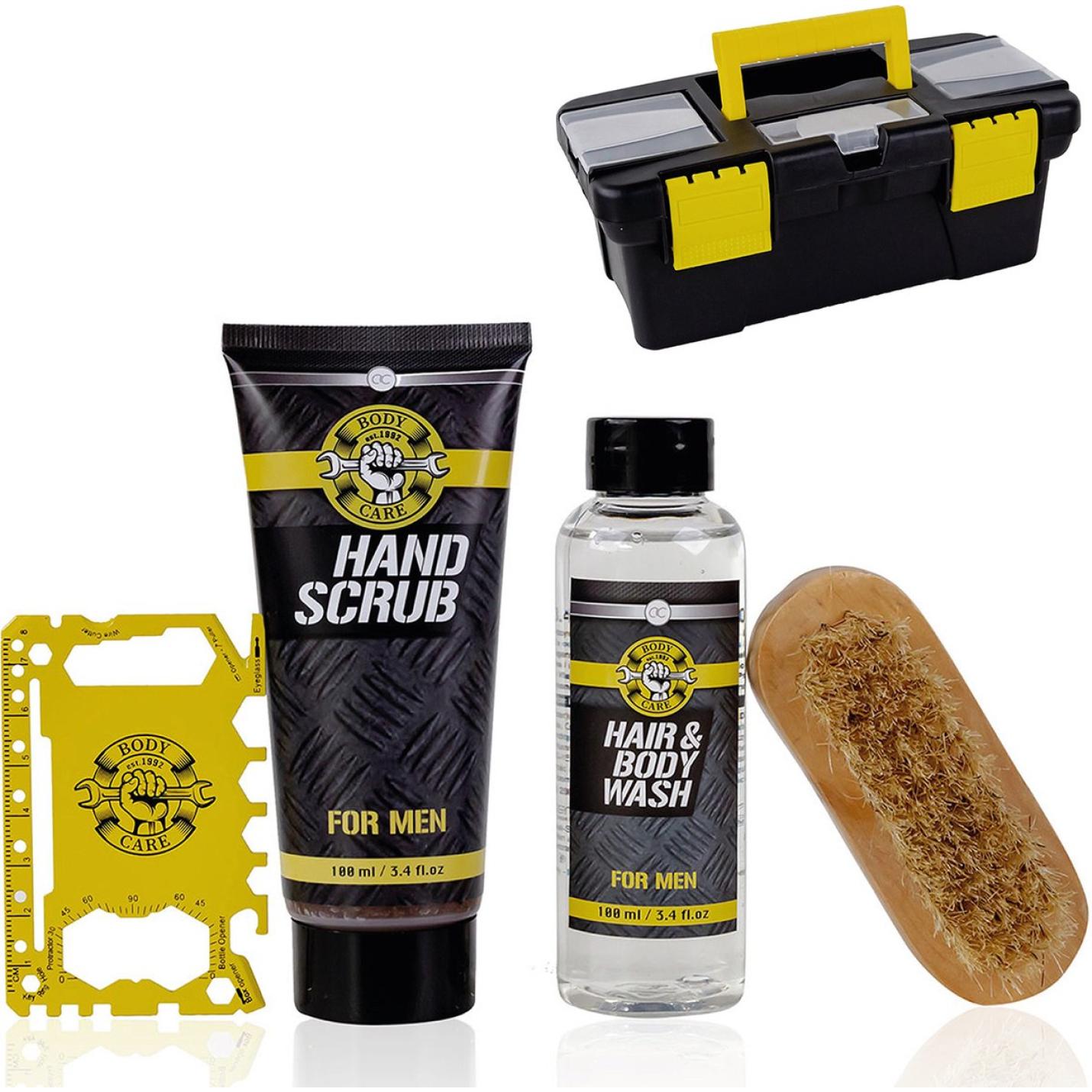 fabriek lijden Dynamiek Verjaardag cadeau mannen - Gereedschapskist met mannen verzorgingsproducten  - Bath & Body - Musk - Giftset man, vader, vriend, papa, broer - Grappig  Retail XL | Webshoplocatie.nl