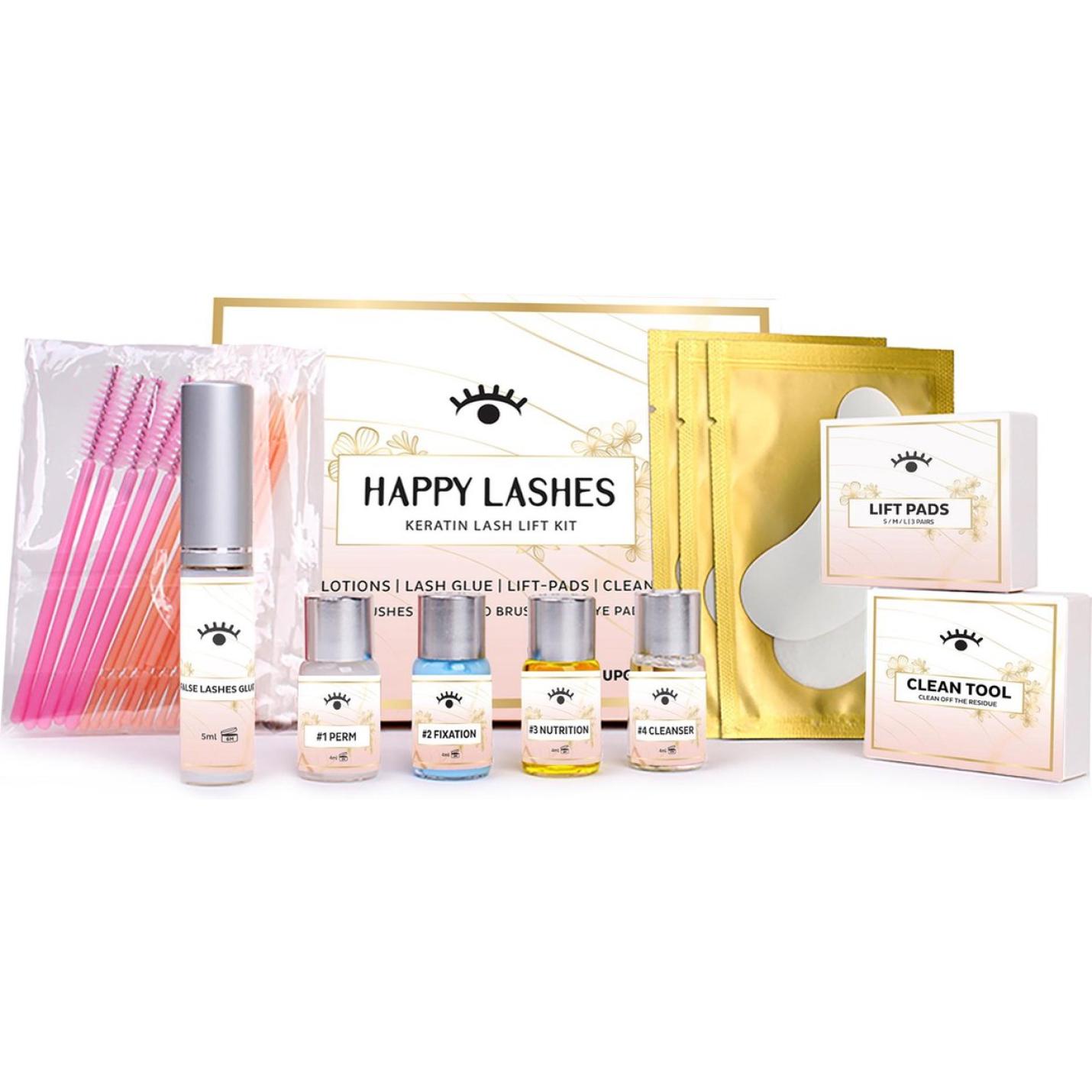 Happy Lashes Lash Lift Kit - Upgraded Wimperlifting Set - Wimperserum - 25-delig - Cadeau Voor Haar 2