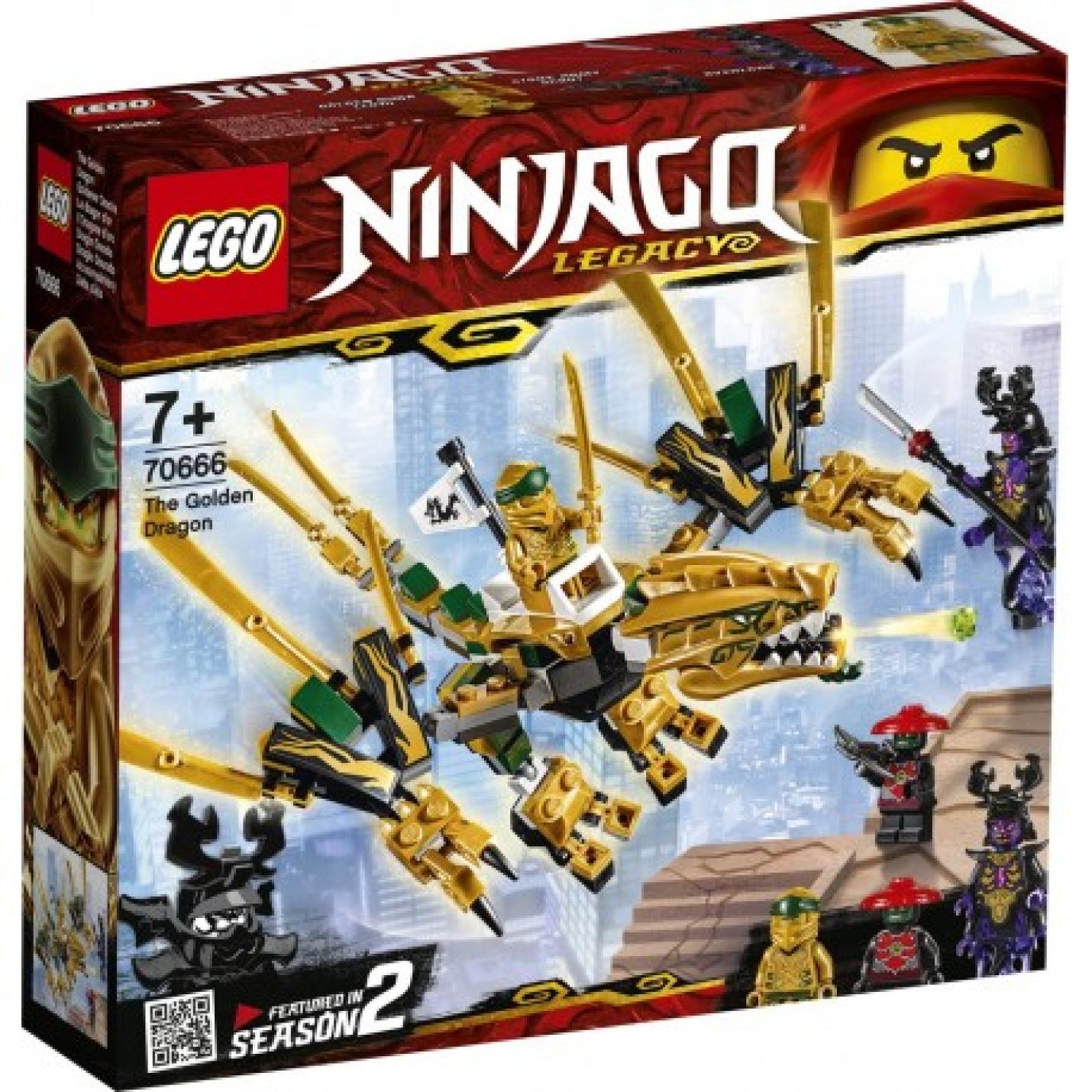 LEGO NINJAGO Legacy De Gouden Draak - 70666 2