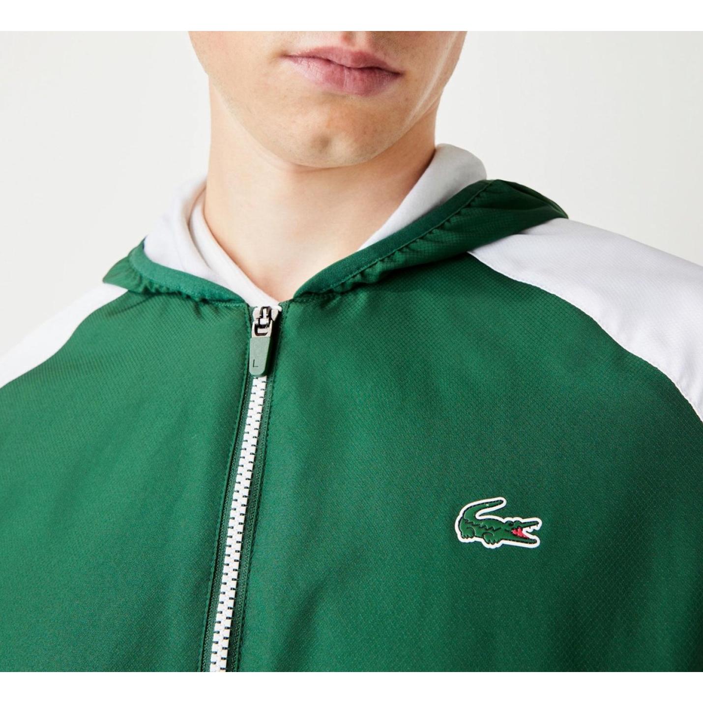 Lacoste Trainingspak - Maat XXL - Mannen - groen,wit bewerken  3