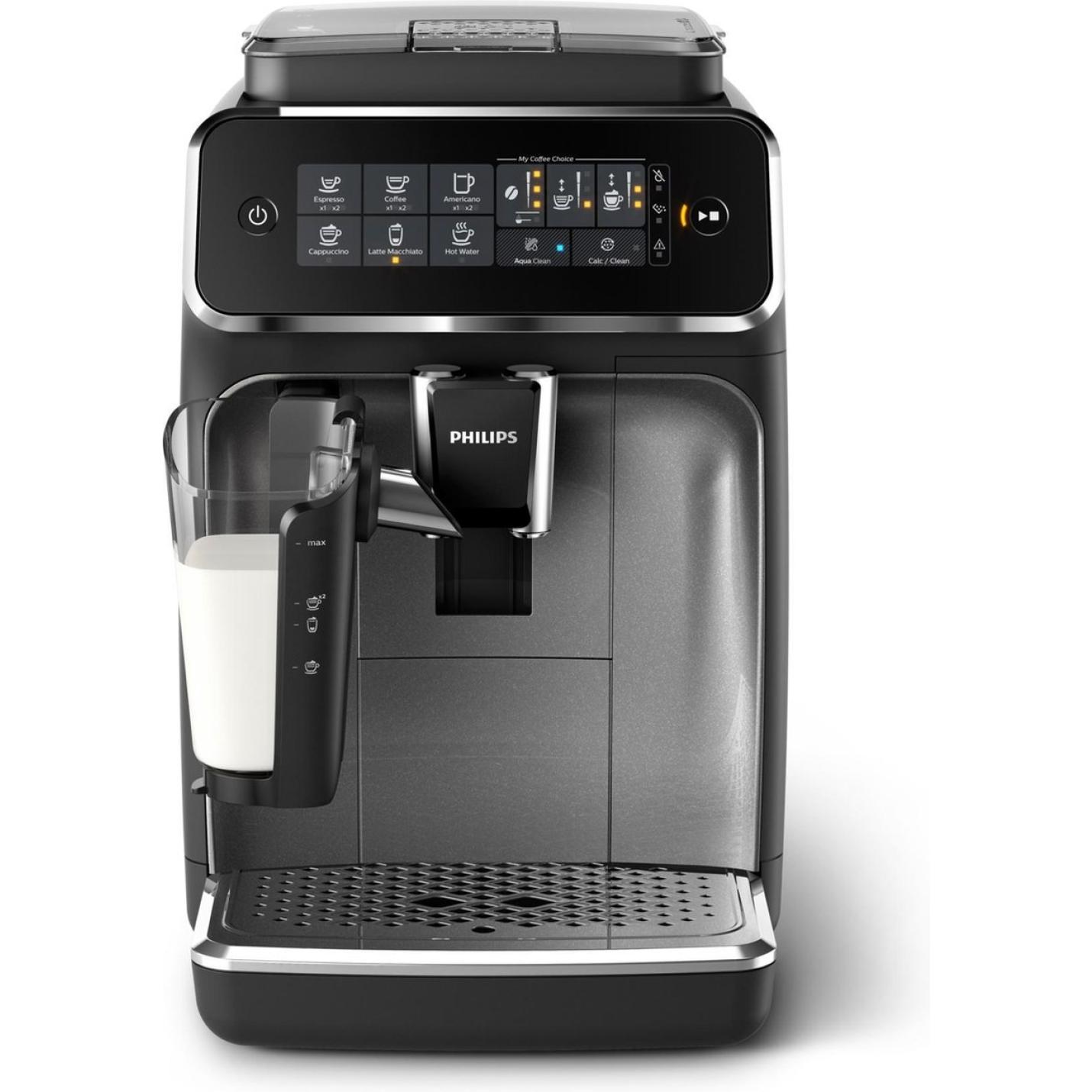 Philips LatteGo 3200 series EP3246-70 - Espressomachines - Zwart-Zilver 3