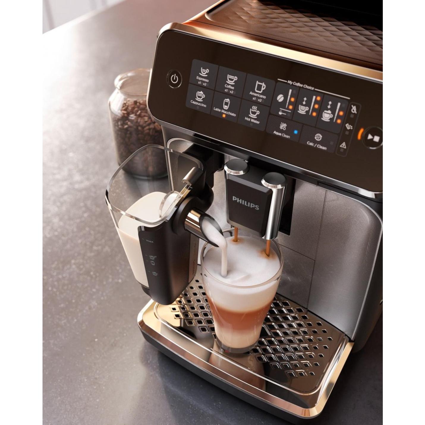 Philips LatteGo 3200 series EP3246-70 - Espressomachines - Zwart-Zilver 5