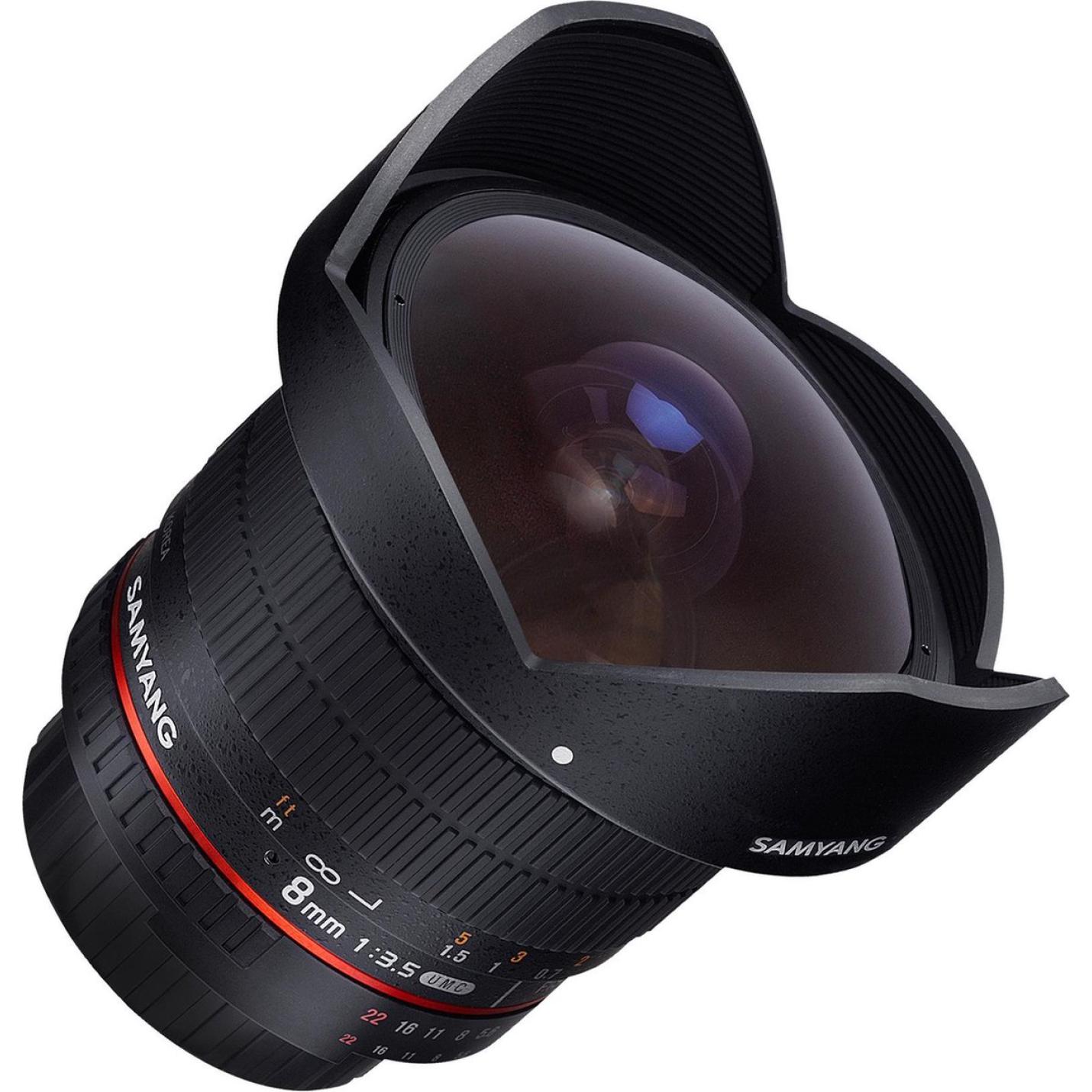 Samyang 8mm F3.5 Umc Fisheye Csii  Prime lens  geschikt voor Fujifilm X 1
