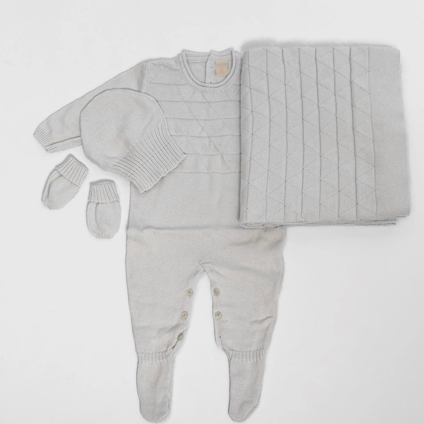 Newborn set pastel blue