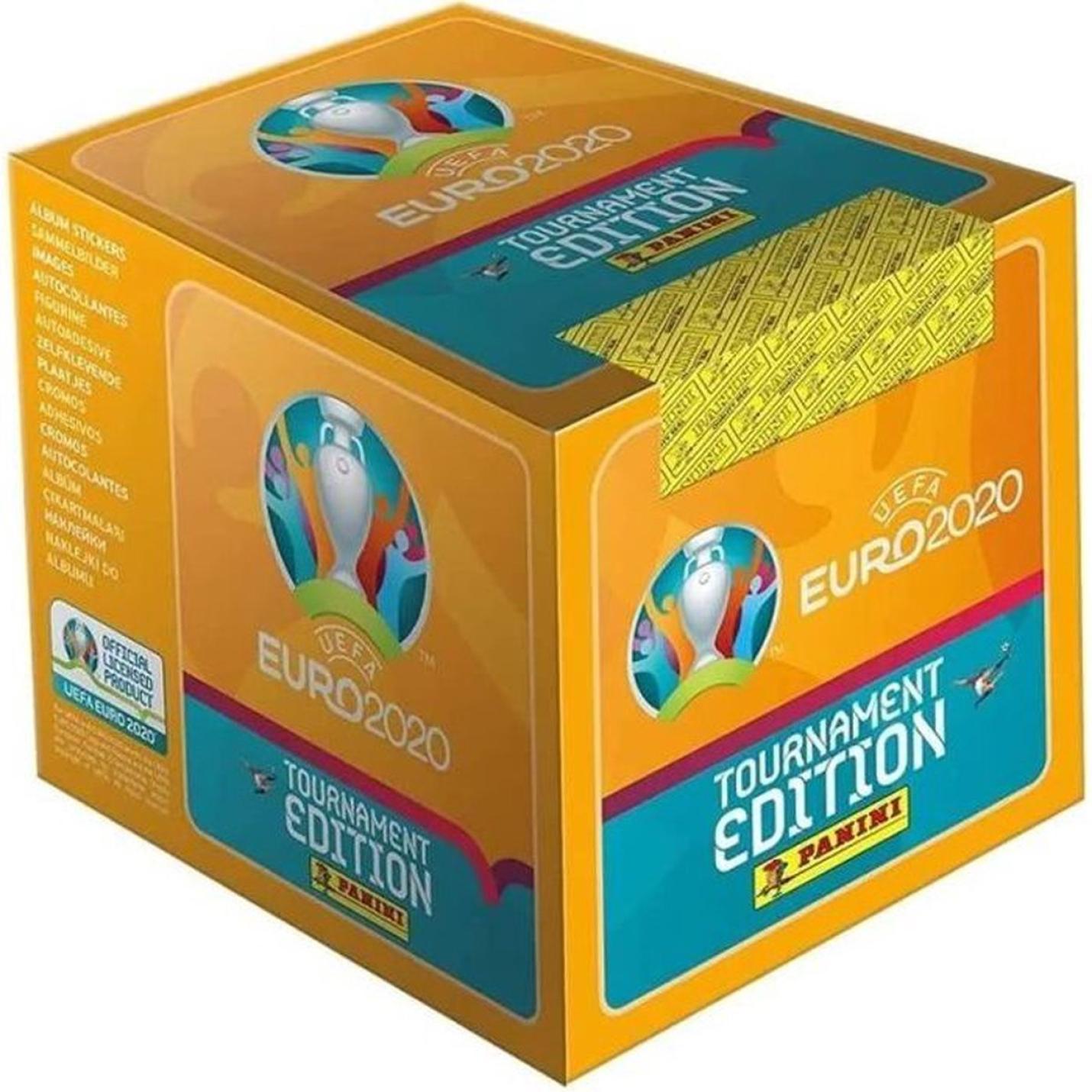 UEFA EURO 2020 Stickers 2021 Tournament Edition - Doos met 50 pakketten