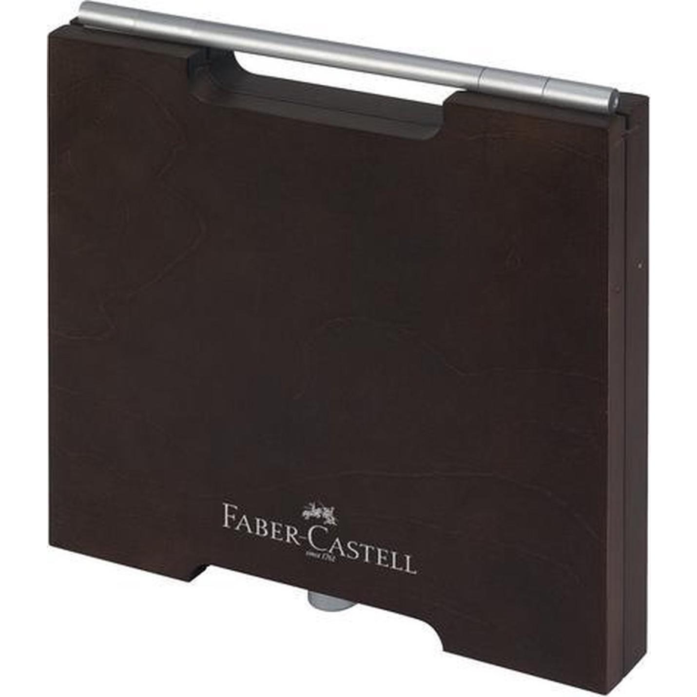 potlood Faber-Castell Pitt Monochromos Artist set houten koffer 2