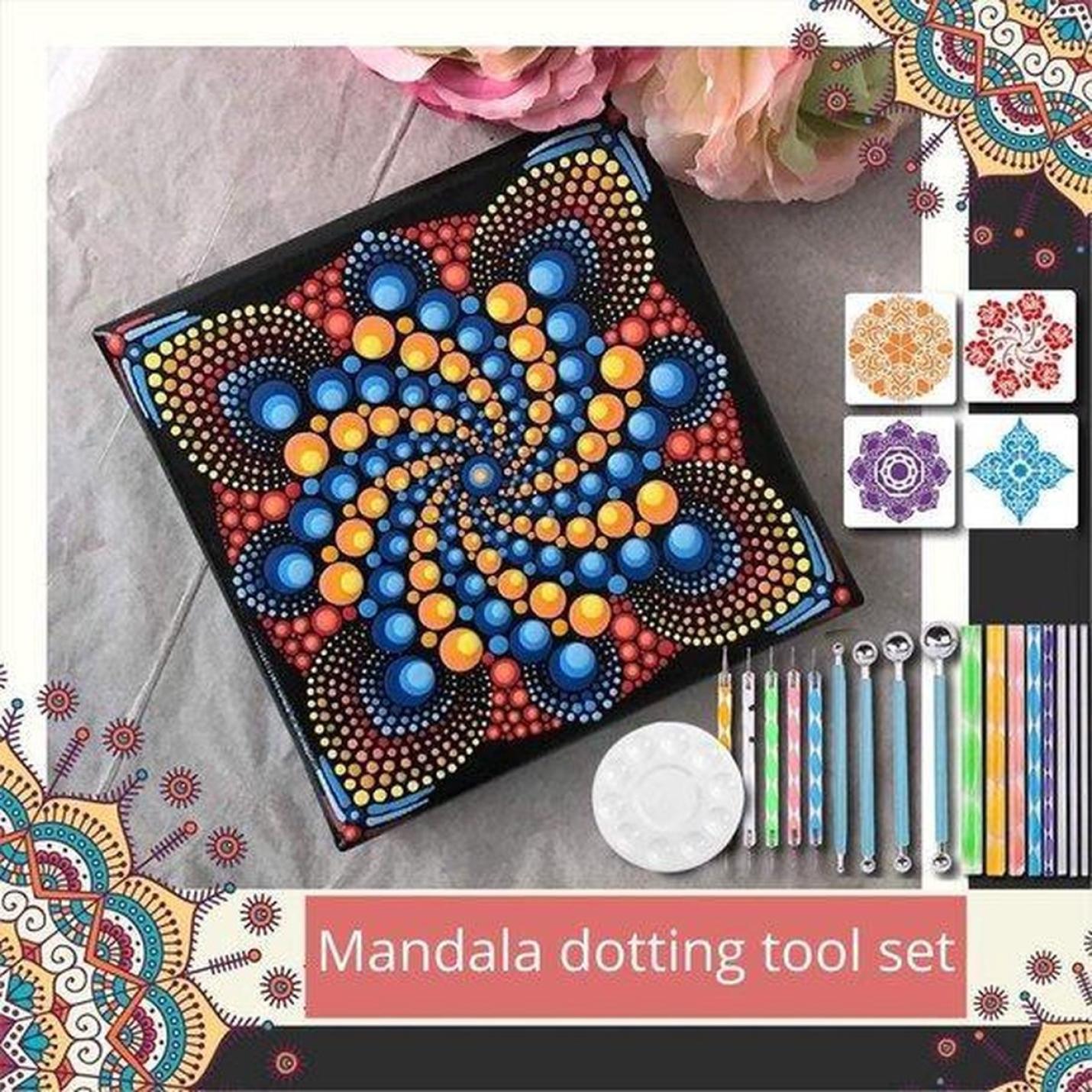 Mandala Dotting set  71 delig 4