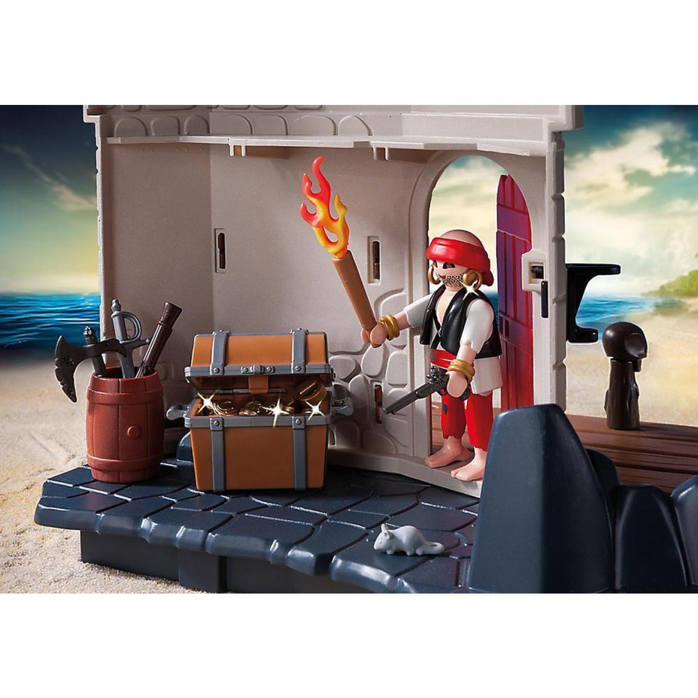 PLAYMOBIL SuperSet Piratenfort - 6146 schatkist