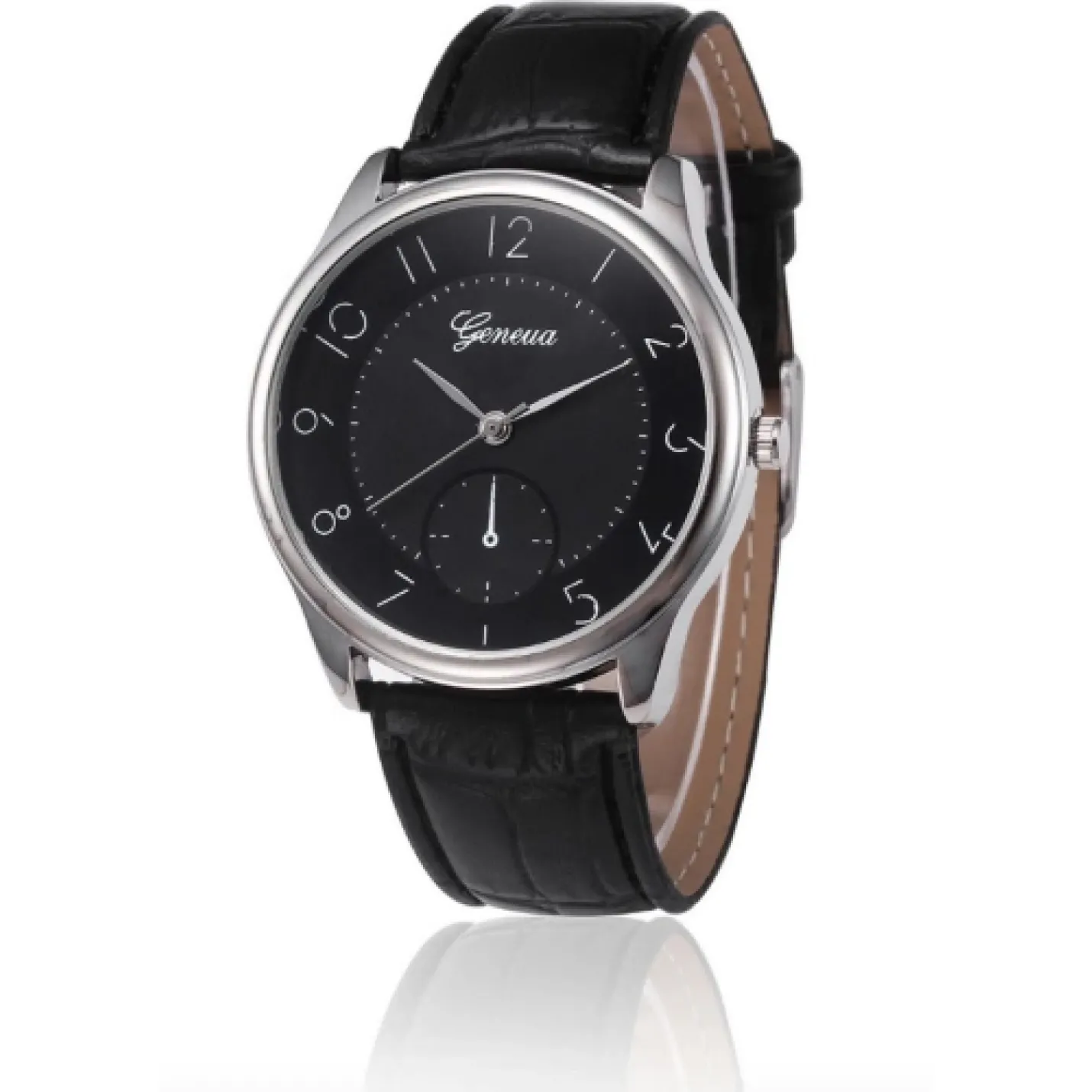 Geneva Horloge H003 - Zwart