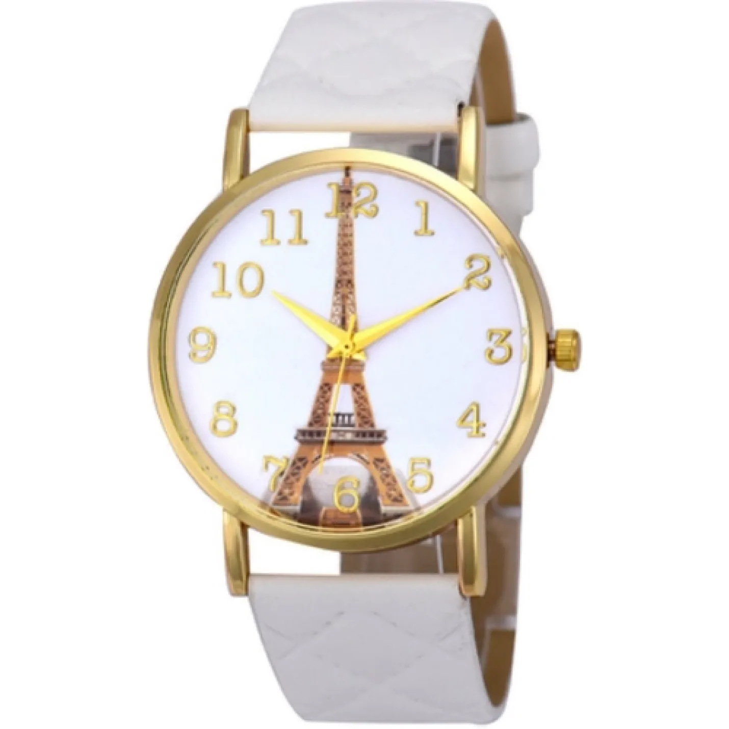 Eiffeltoren Horloge - Wit