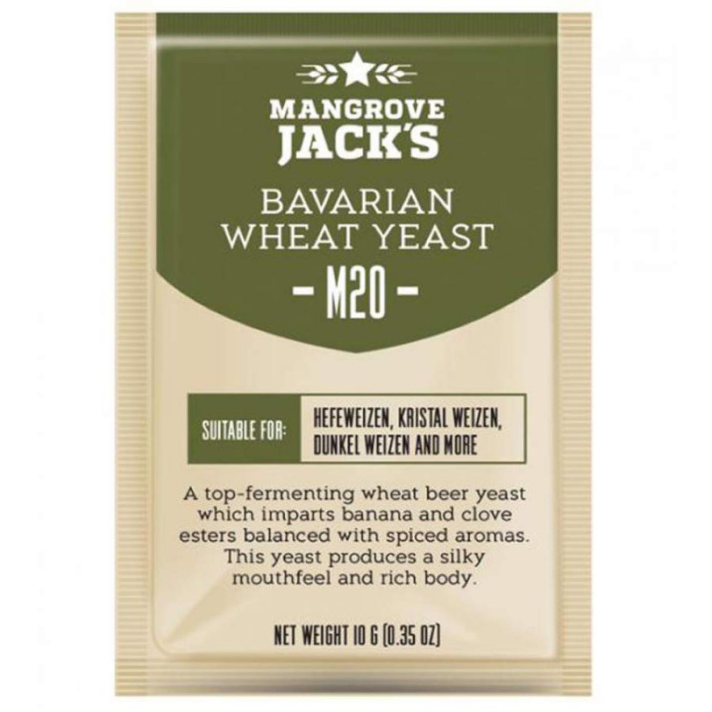 Bavarian Wheat M20 biergist  – Mangrove Jack’s Craft Series - 10 G