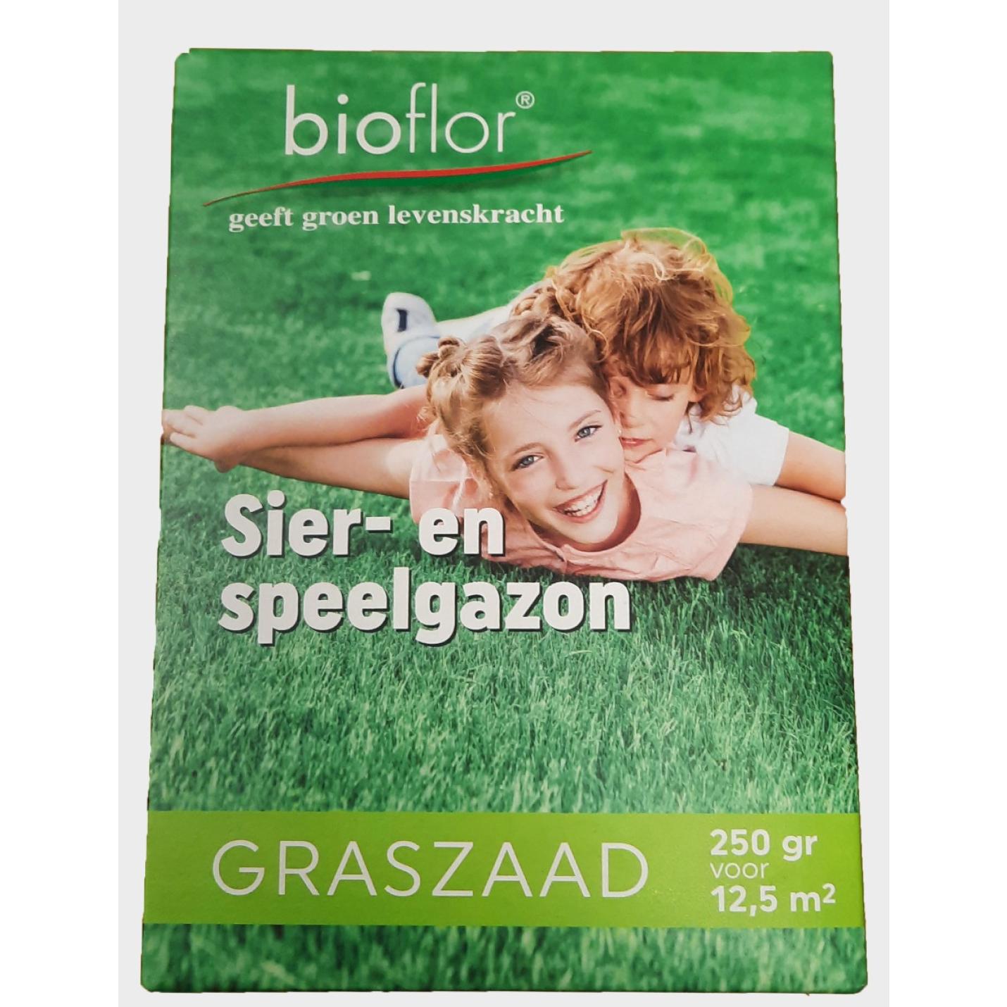 Bioflor Graszaad Sier- en speelgazon 250 gram