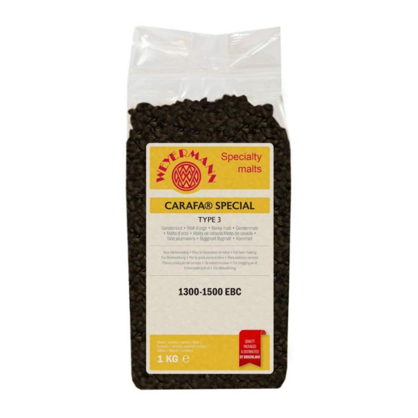 Carafa® Special Type 3 Weyermann 1300-1500 Ebc 250 G