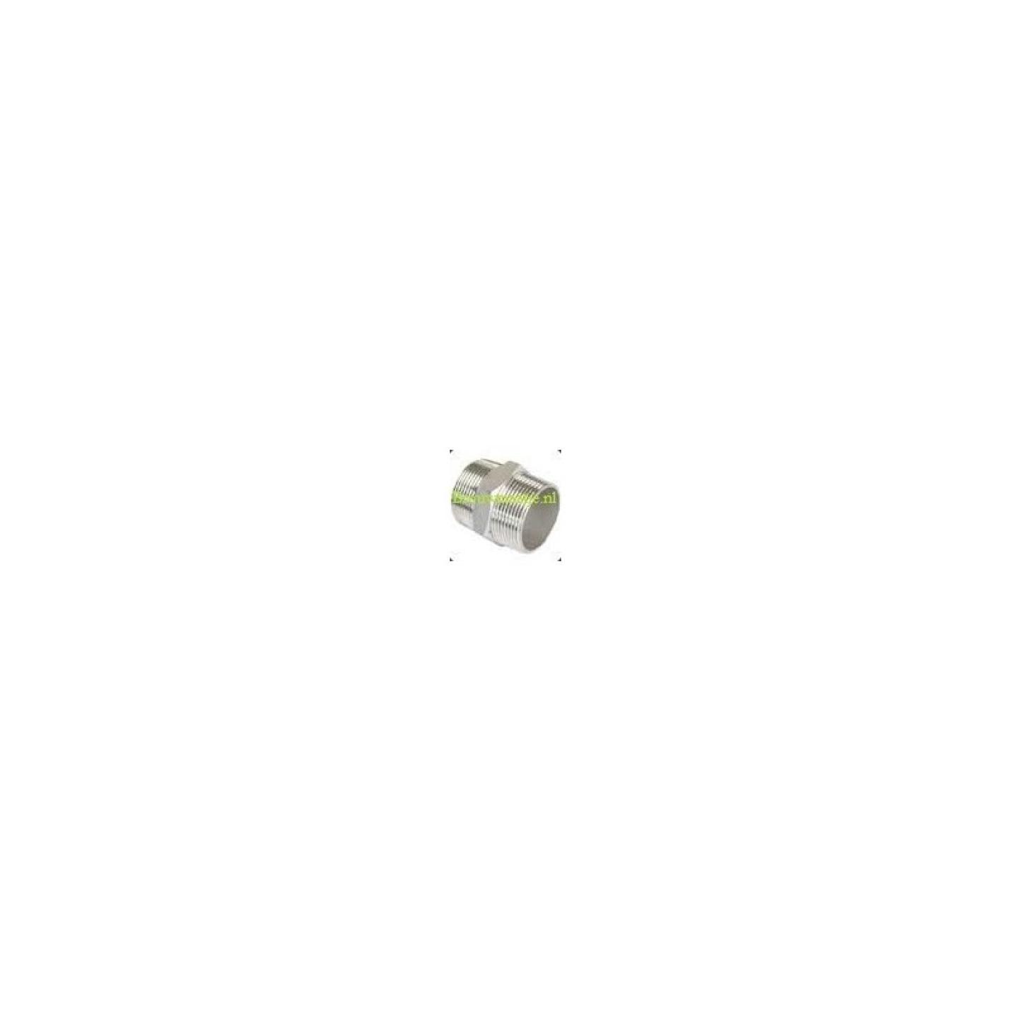 Nippel Dubbele 6-K  "1 RVS
