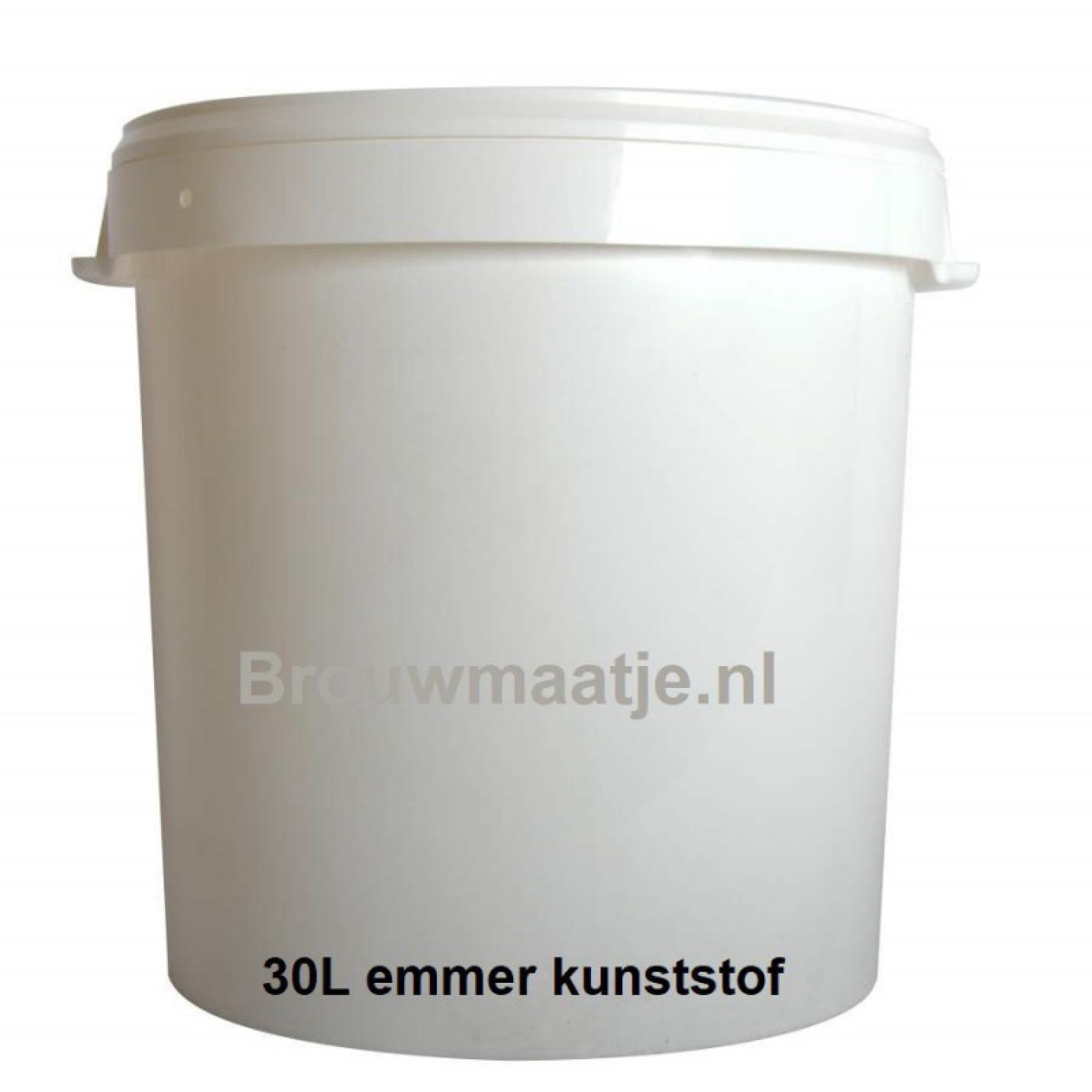 Emmer Wit 30 L Met Deksel