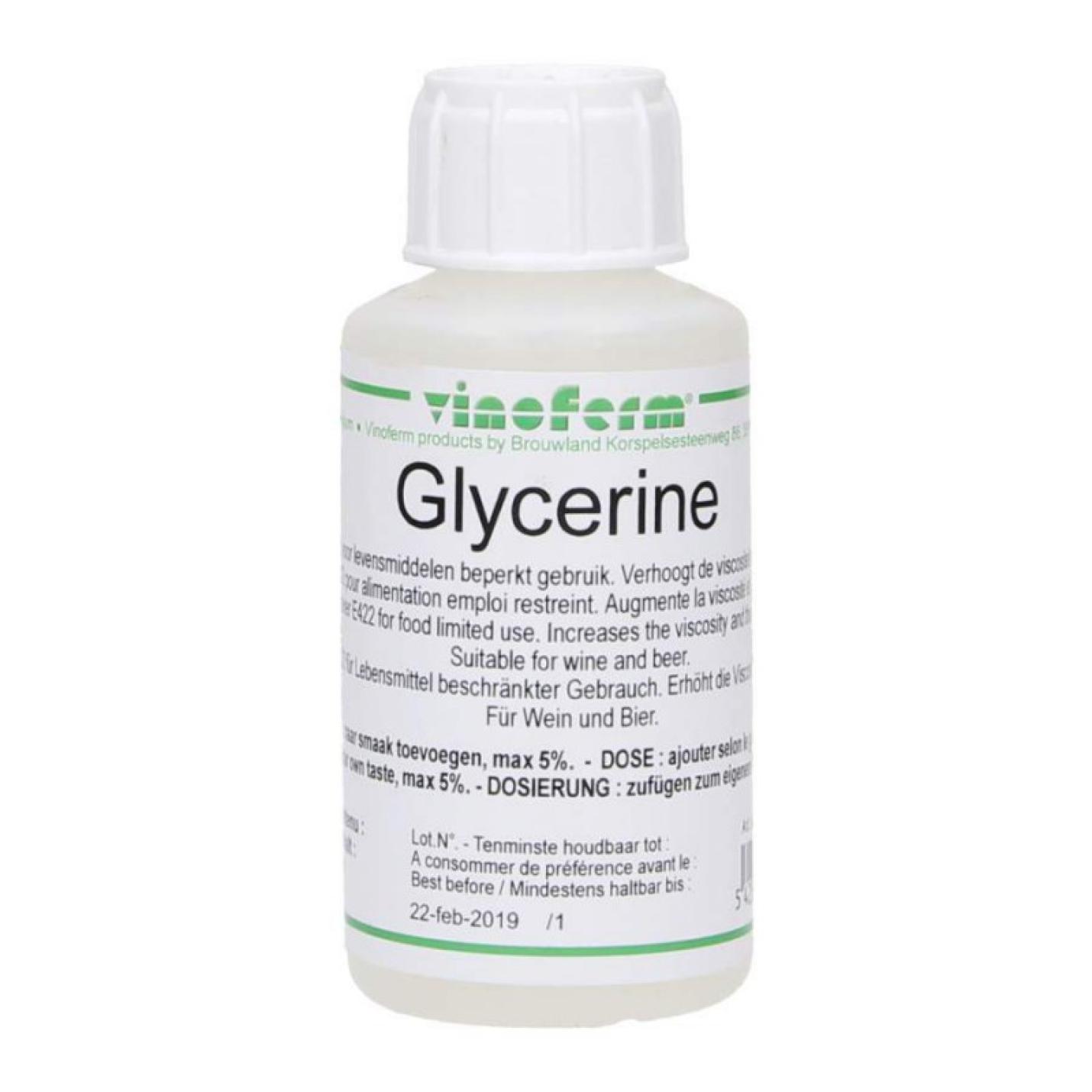 Glycerine Vinoferm 100 Ml (125 G)