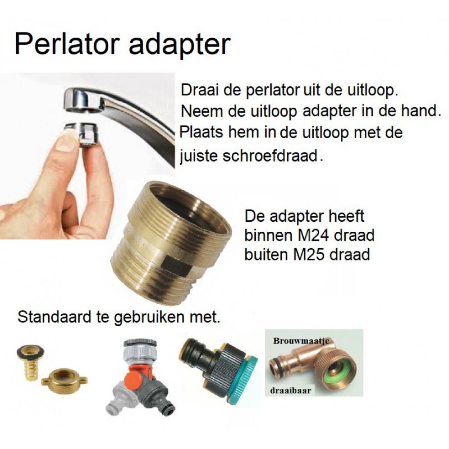 Kraan perlator adapter