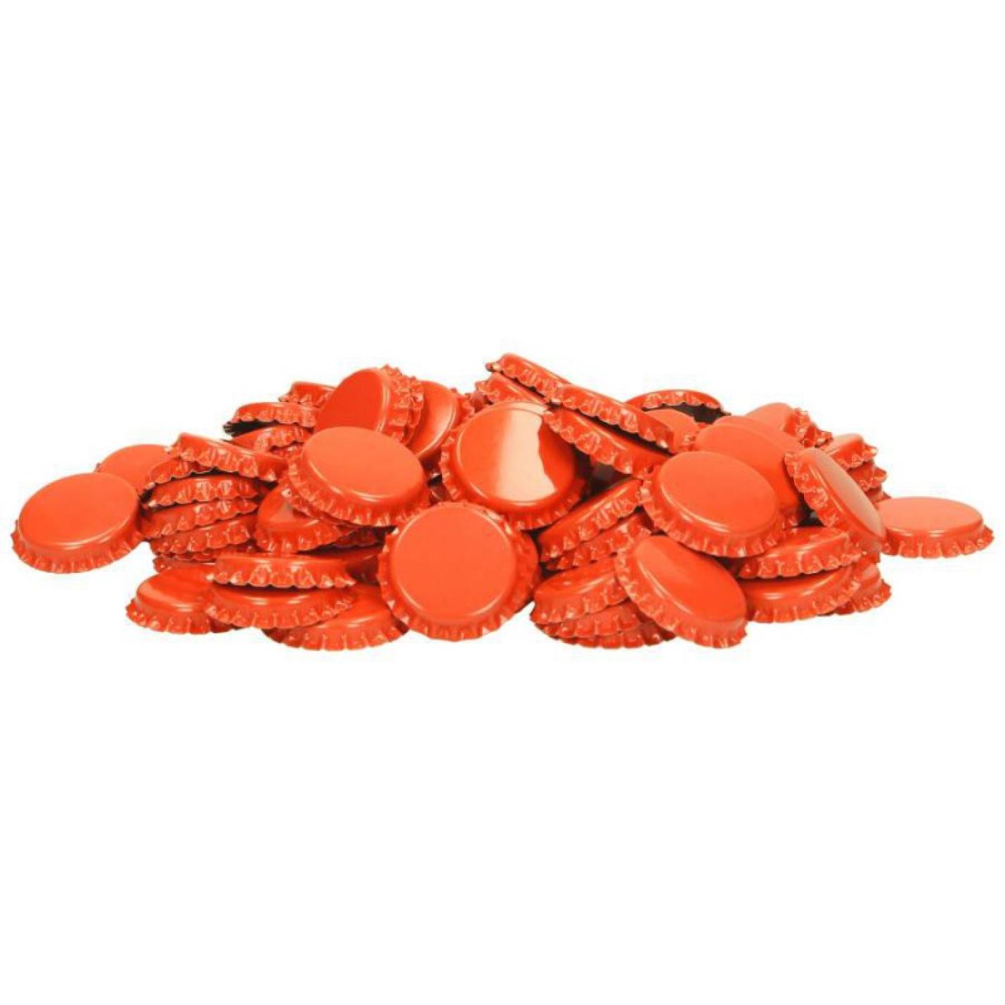 Kroonkurk 26 Mm Oranje ca 500 St.