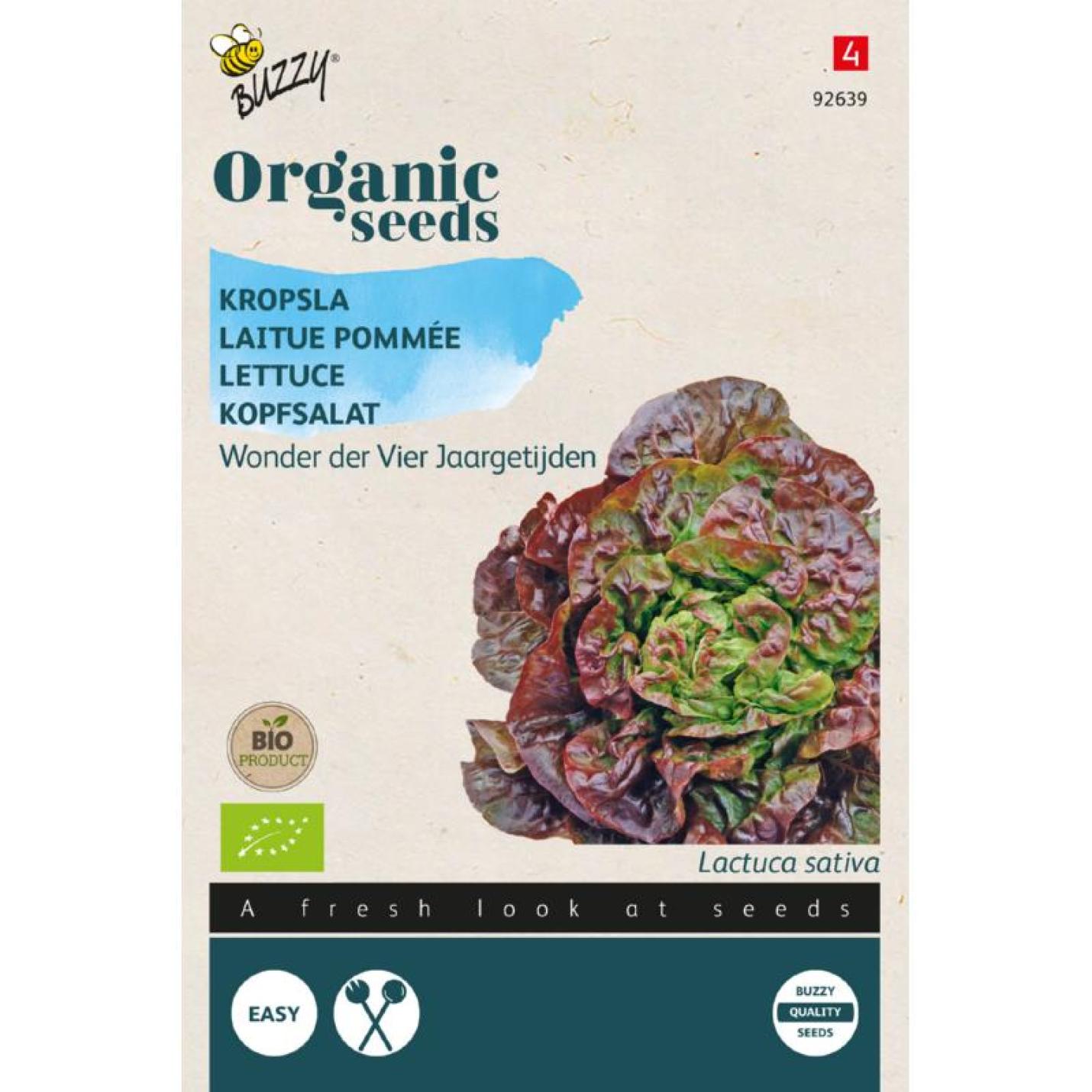 Buzzy® Organic Kropsla Wonder van Vier Jaargetijden zaden(BIO)