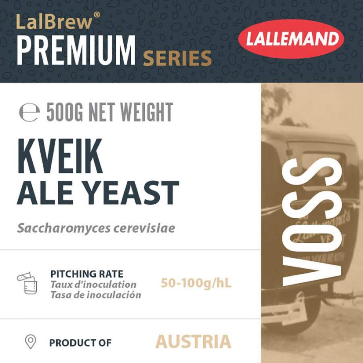 KVEIK ale yeast Lallemand premium series 500gr
