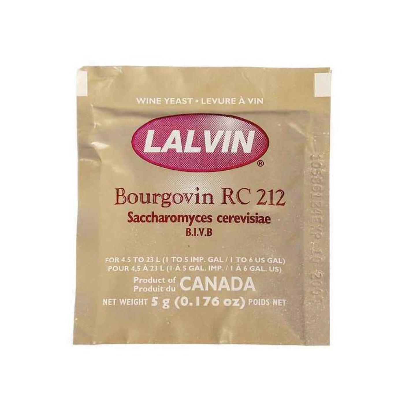 Lalvin  Bourgovin Rc 212