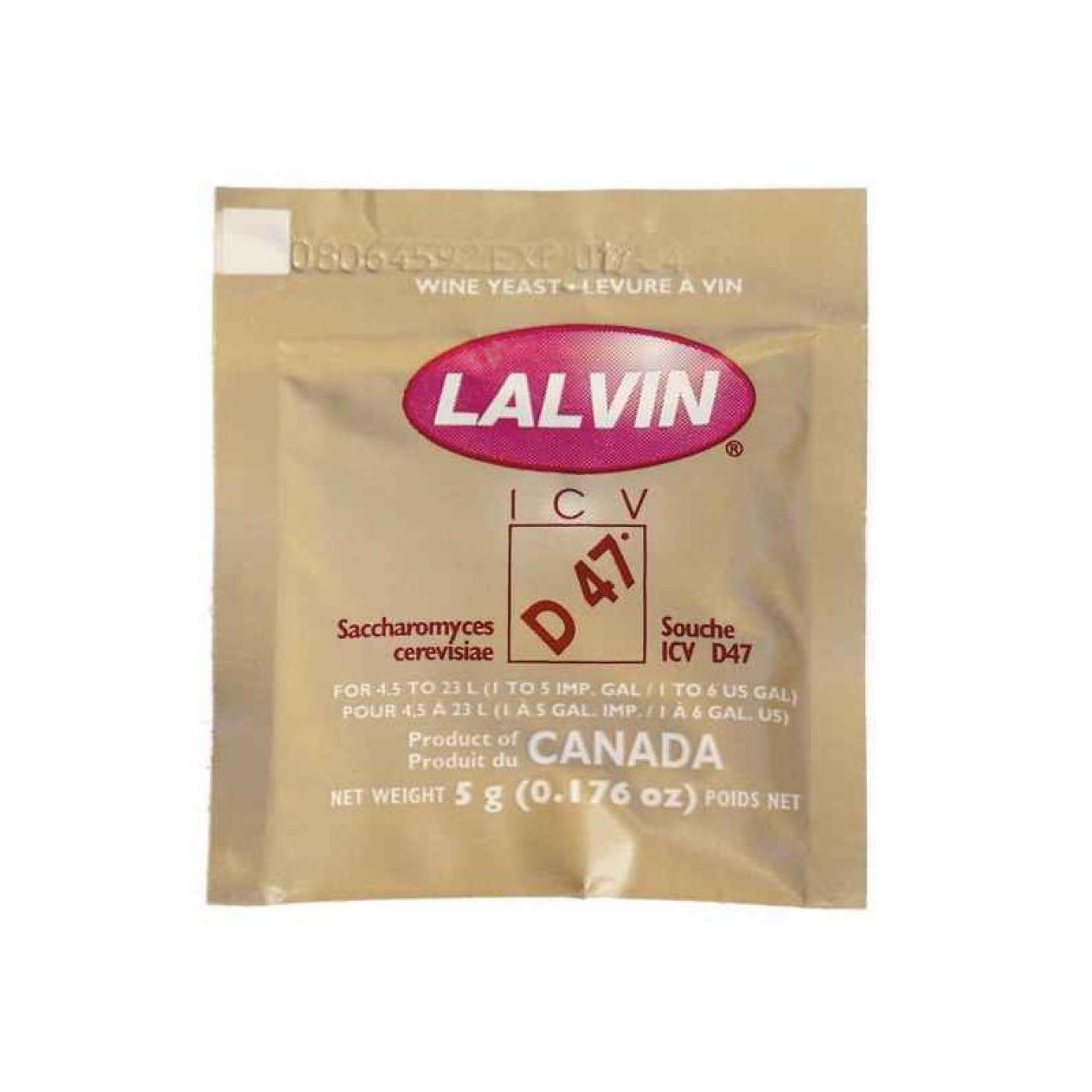 Wijngist Lalvin Icv D-47, 5 Gr.