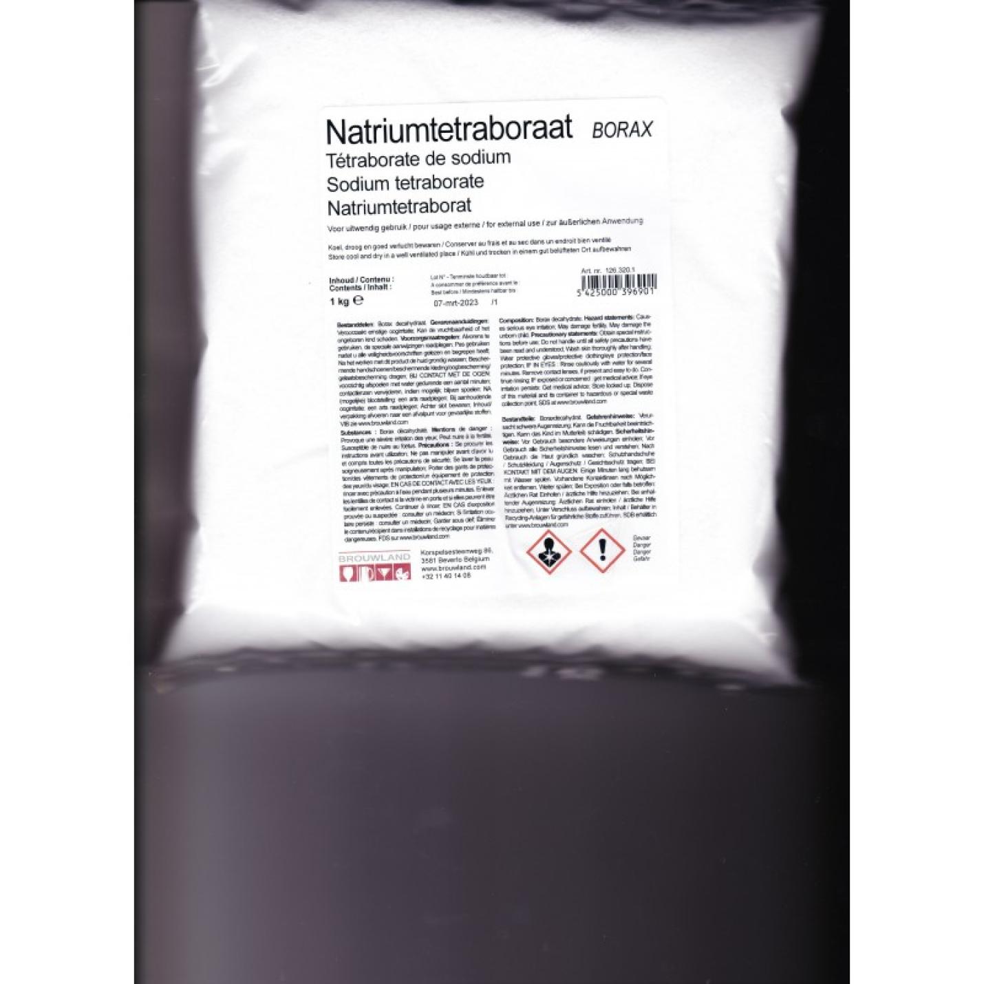 Natriumboraat 1 Kg (borax)
