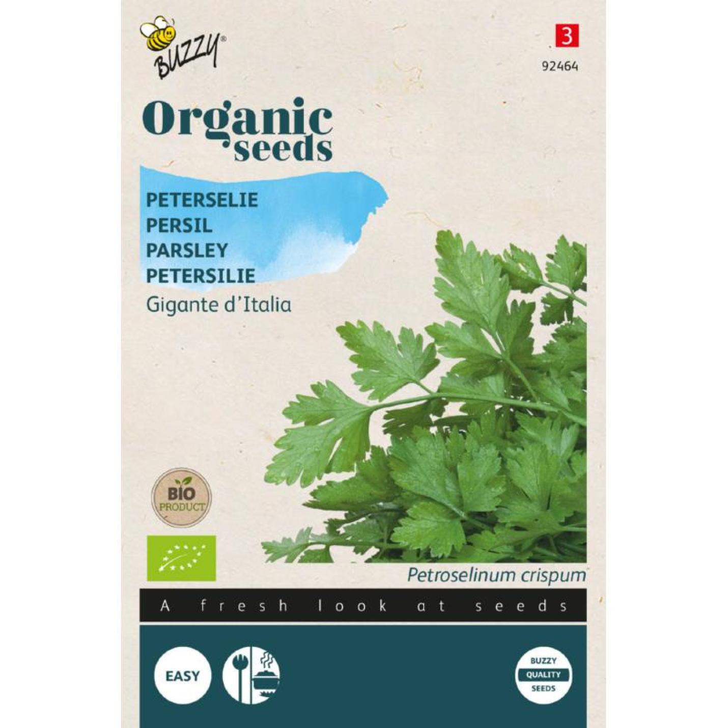 Buzzy® Organic Peterselie Gigante d'Italia zaden(BIO)