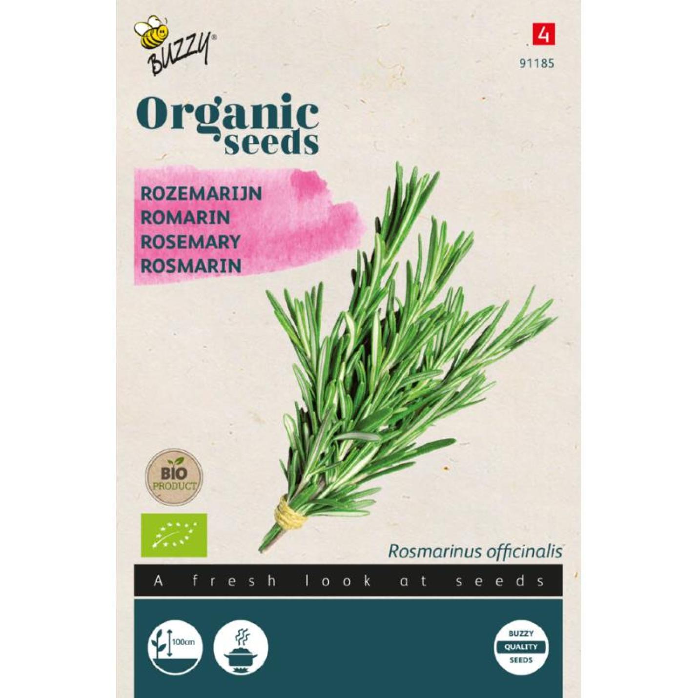 Buzzy® Organic Rozemarijn zaden (BIO)