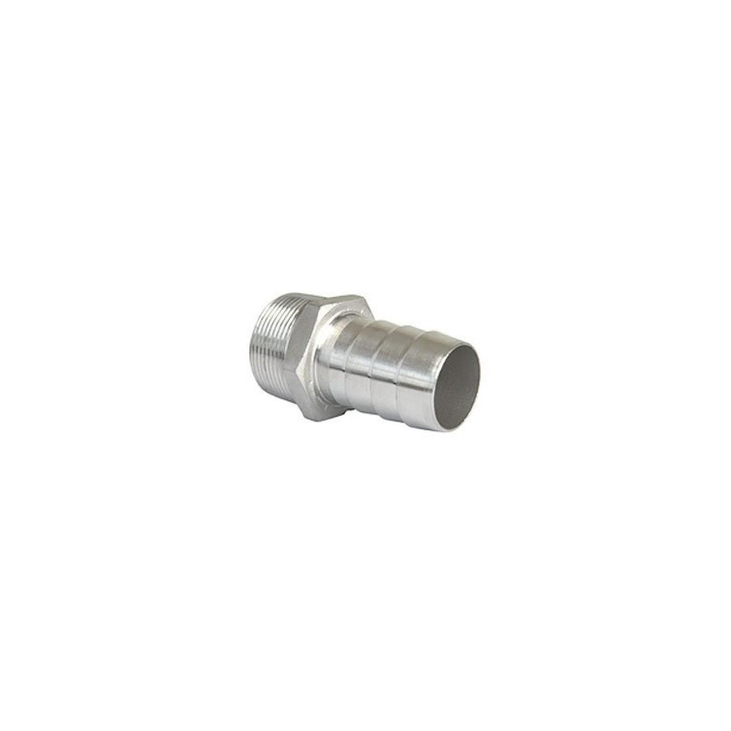 Slangpilaar RVS , Bu Draad, 1/2x 9.5 Mm