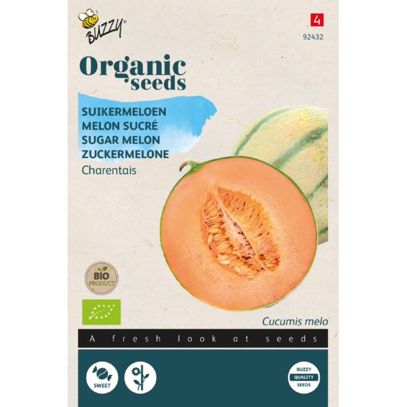 Buzzy® Organic Suikermeloen Charentais (BIO)
