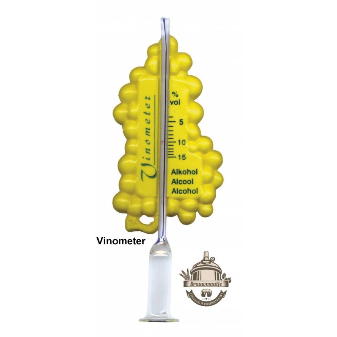 Vinometer Vinoferm Precisiemodel 4°-15°