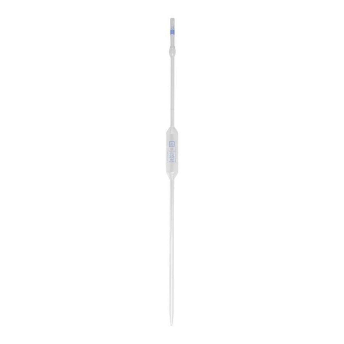 Volpipet Met 1 Volumemarkering En Beveiligingsbel, 25 Ml