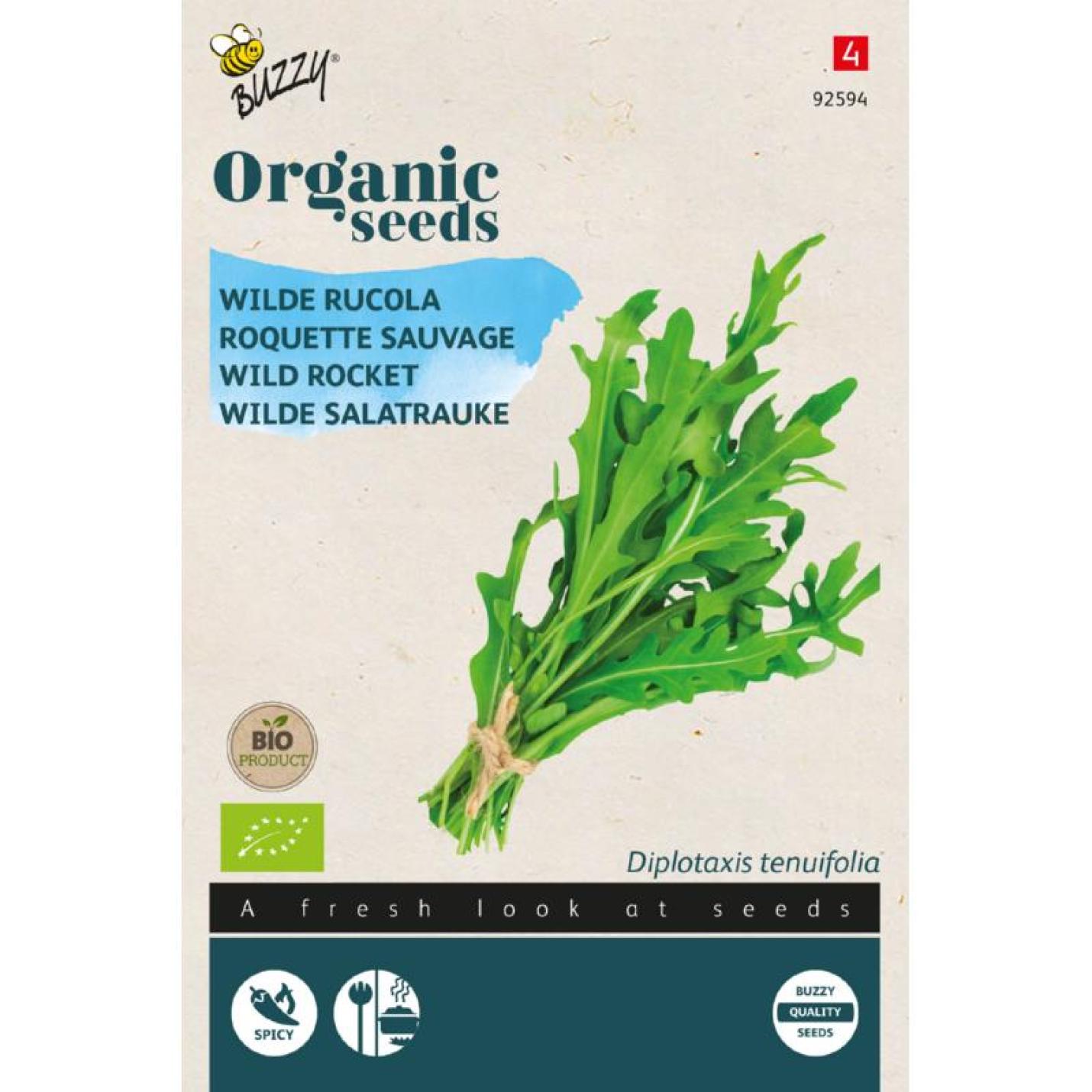 Buzzy® Organic Wilde Rucola zaden(BIO)