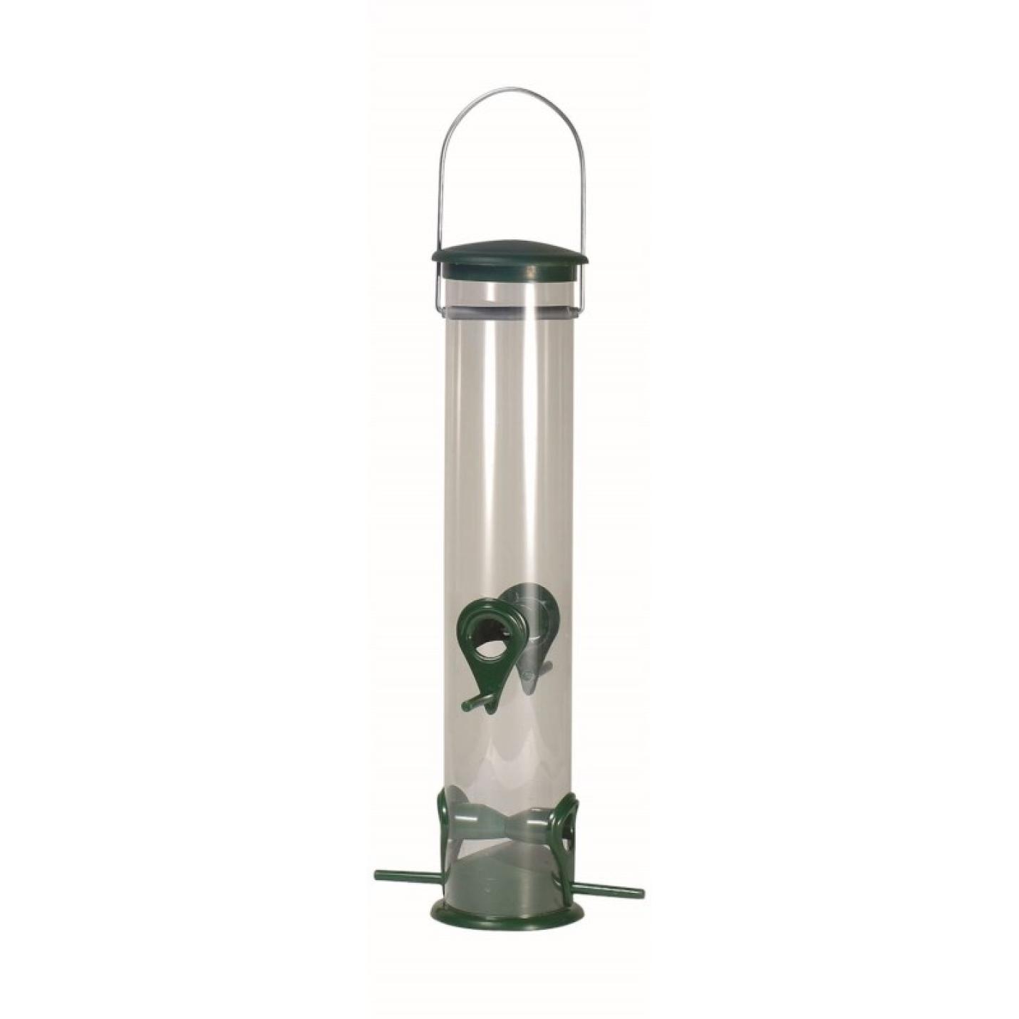Vogelbescherming plastic zadensilo groot