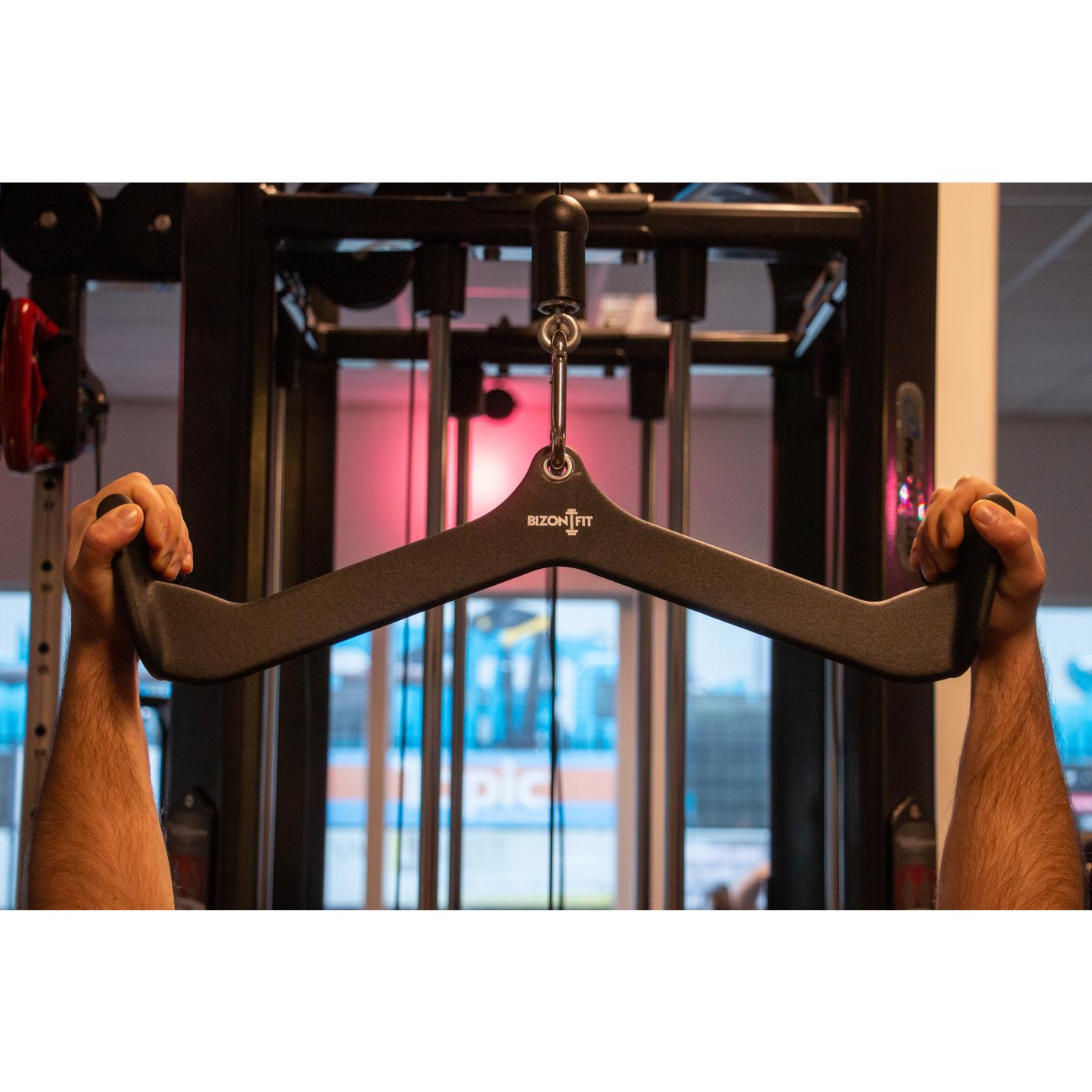 Lat Blaster Small Grip | Type 3 | Lat Pull Down | Rug Training | Bizon Fit