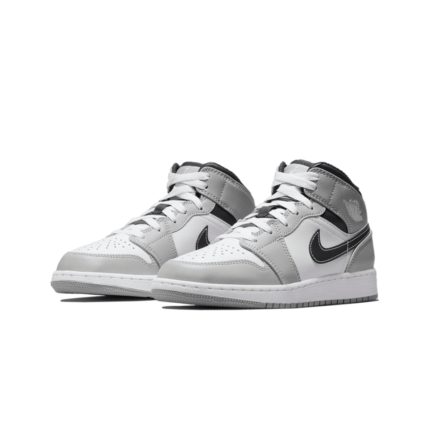 Nike Air Jordan 1 Mid Light Smoke Grey Anthracite - 40.5; Afbeelding: 2