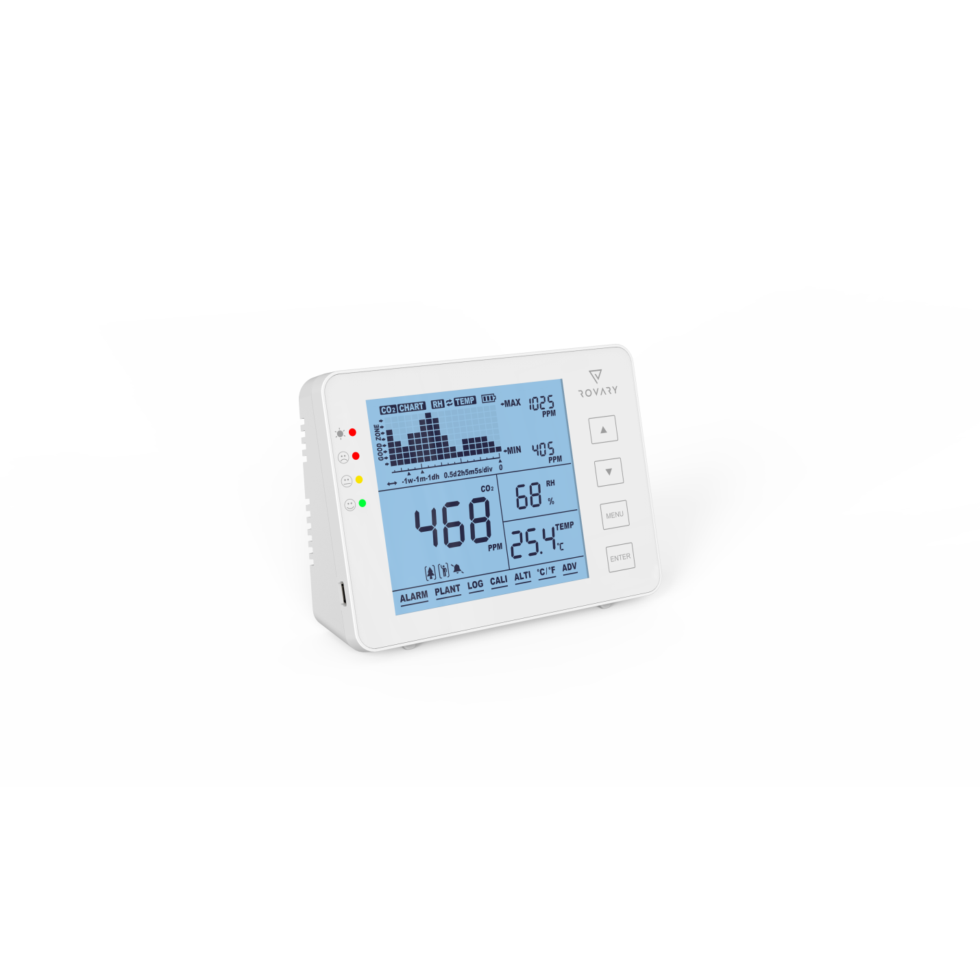 Rovary RV2000P Co2 meter - Luchtkwaliteitsmeter; Afbeelding: 2